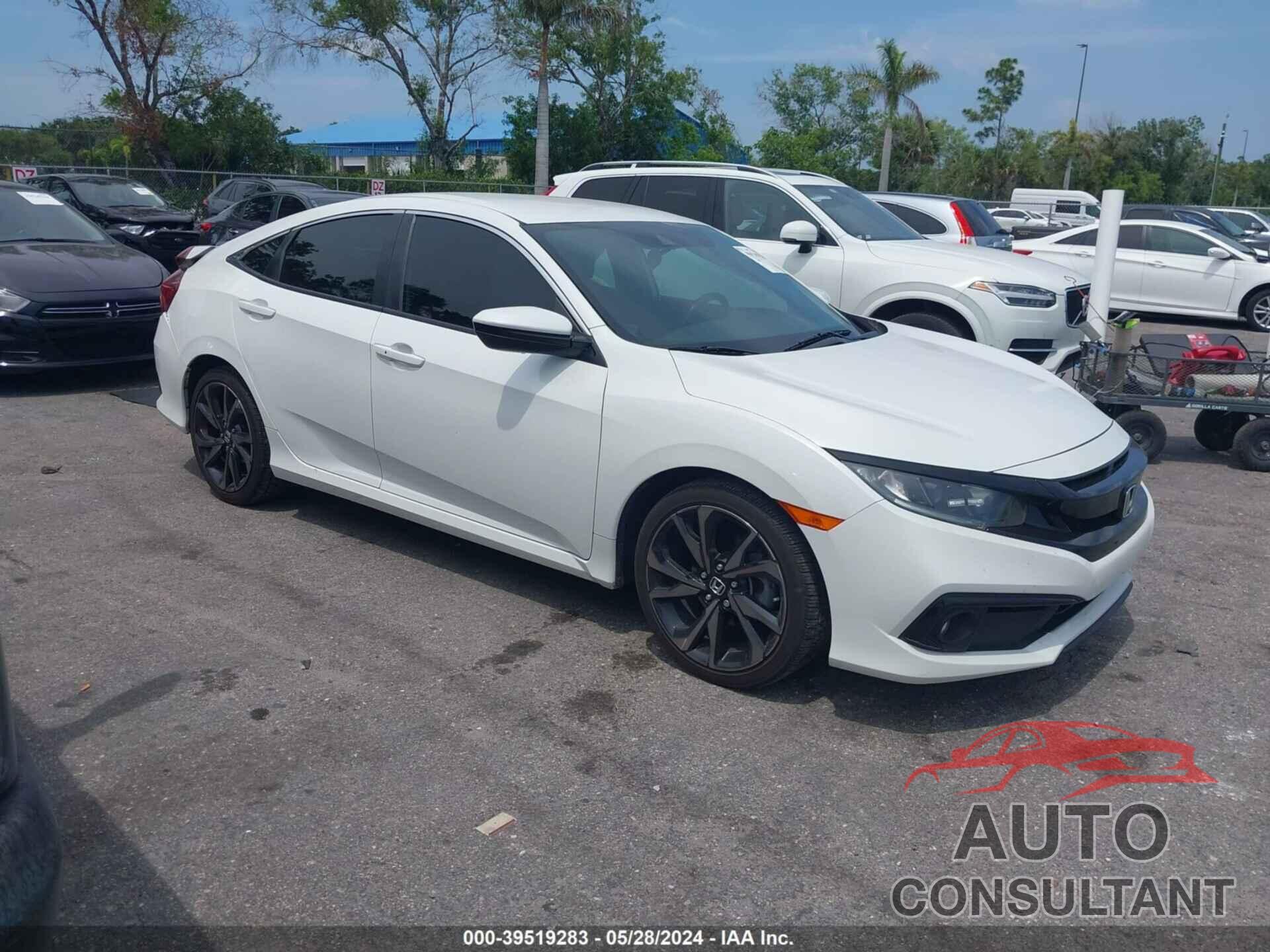 HONDA CIVIC 2019 - 2HGFC2F89KH600977