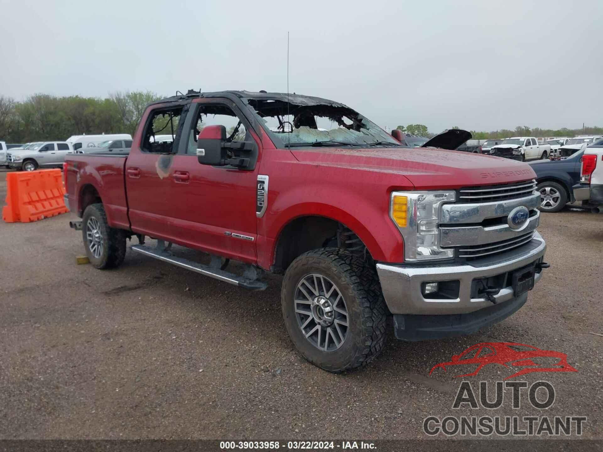 FORD F250 2017 - 1FT7W2BT1HEE63439