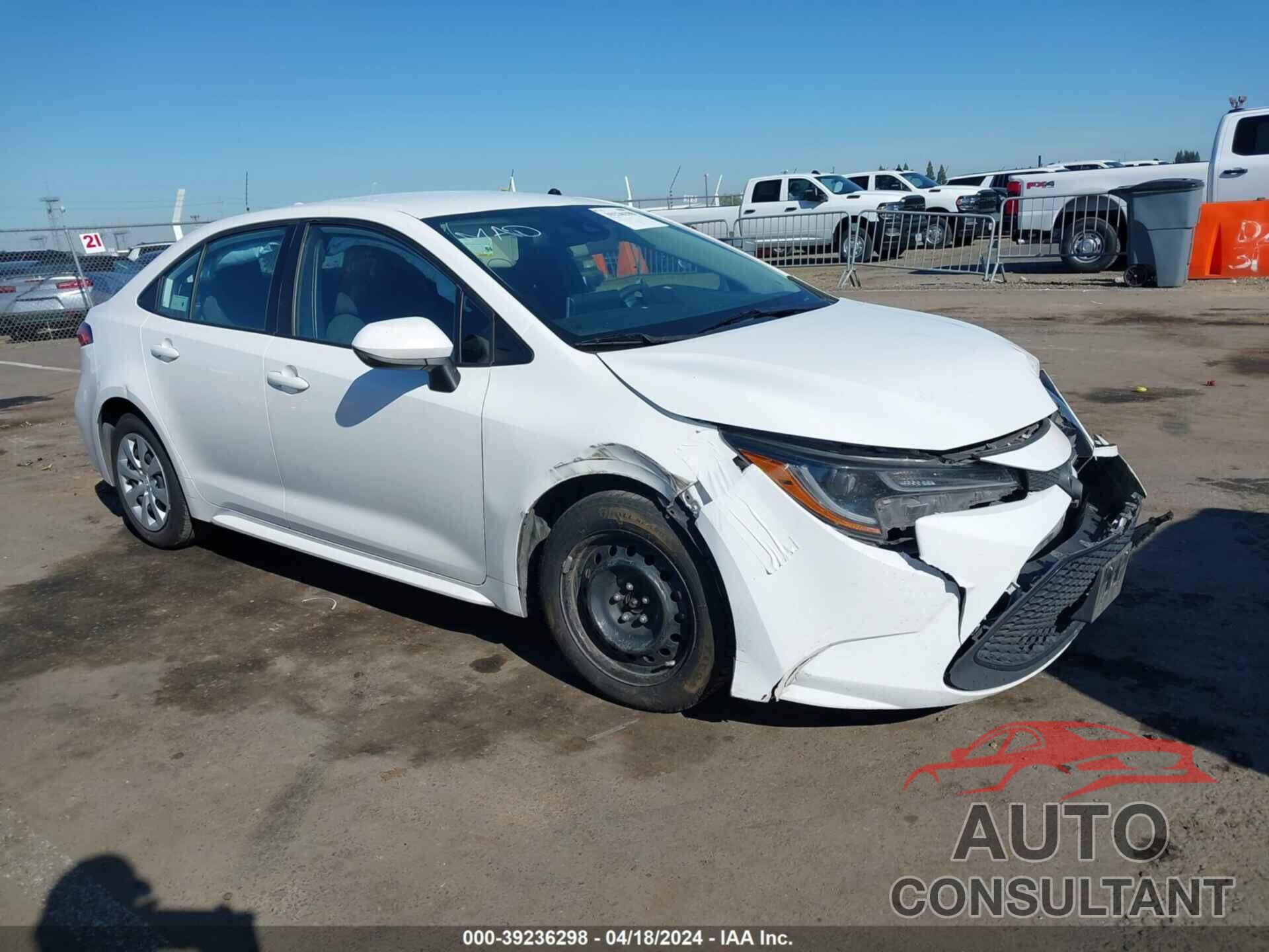 TOYOTA COROLLA 2021 - 5YFEPMAE2MP177230
