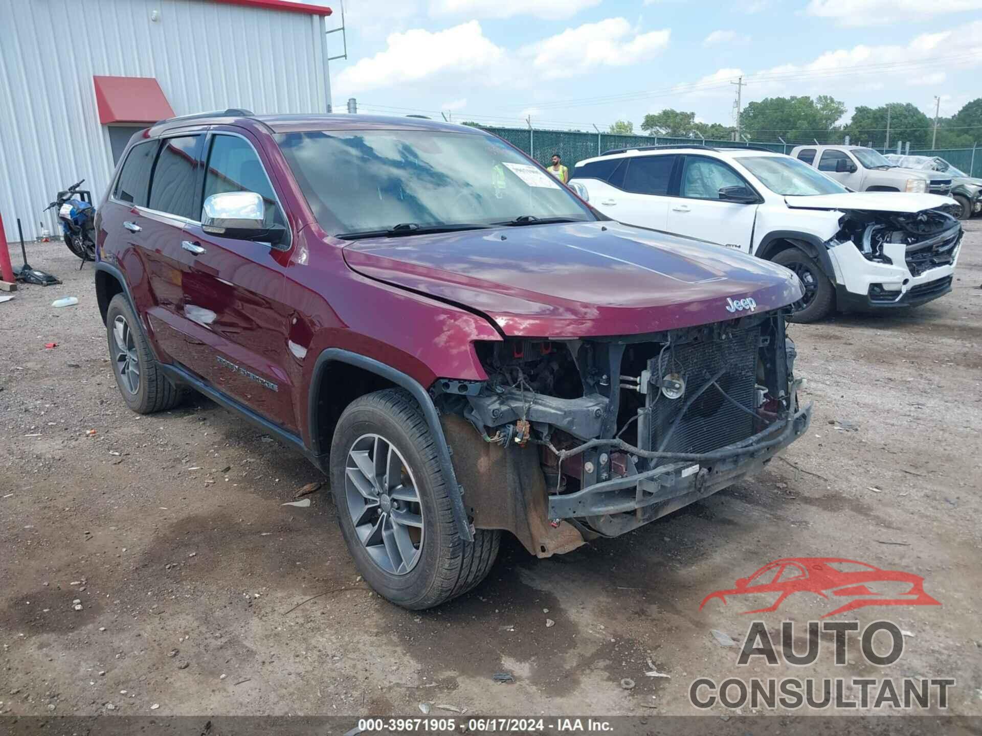 JEEP GRAND CHEROKEE 2017 - 1C4RJFBG1HC601834