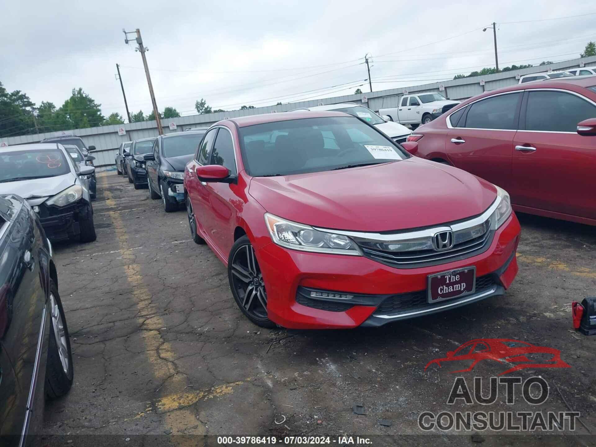 HONDA ACCORD 2017 - 1HGCR2F53HA153416