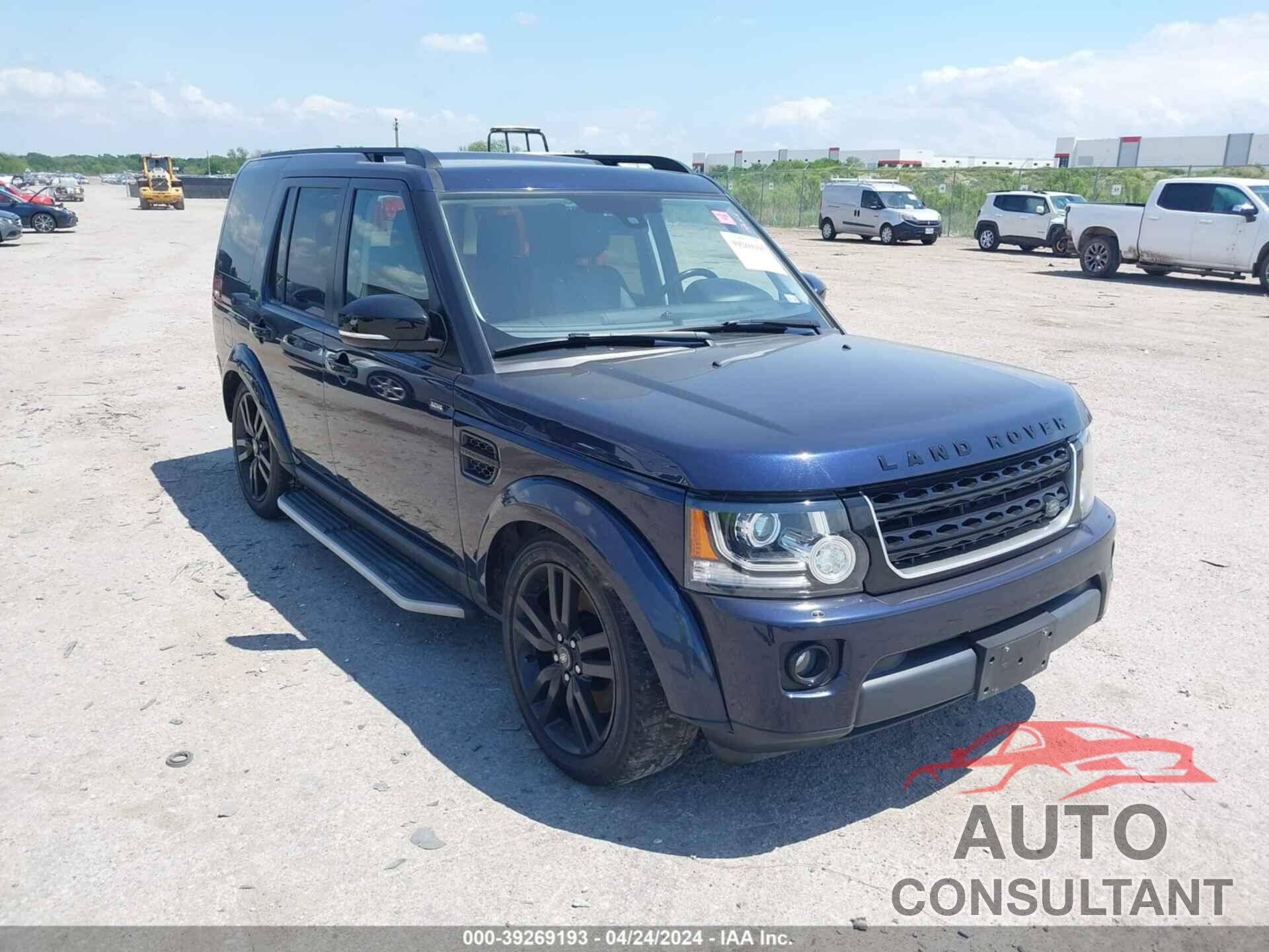 LAND ROVER LR4 2016 - SALAC2V69GA825522