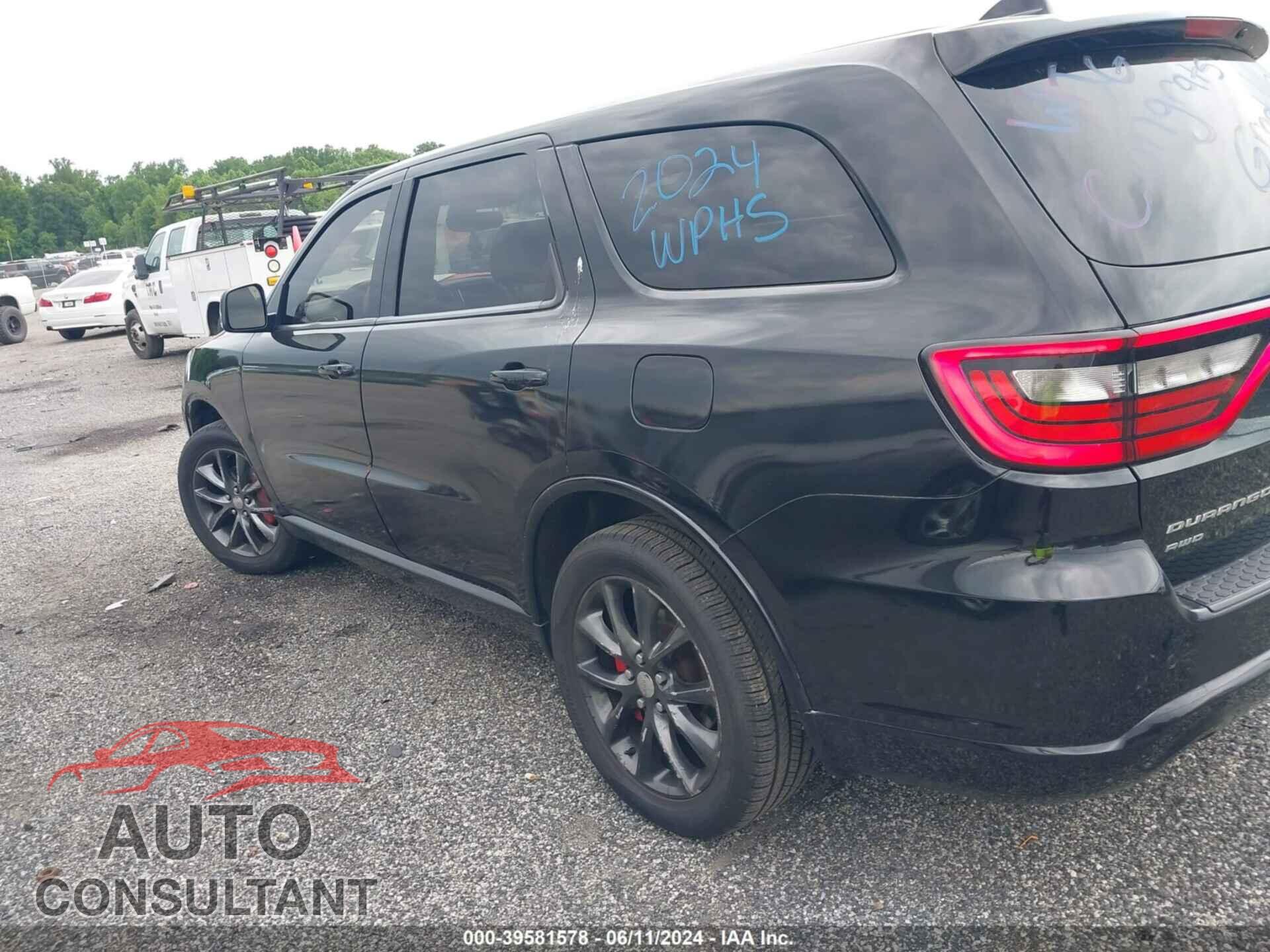 DODGE DURANGO 2017 - 1C4RDJDG1HC839982