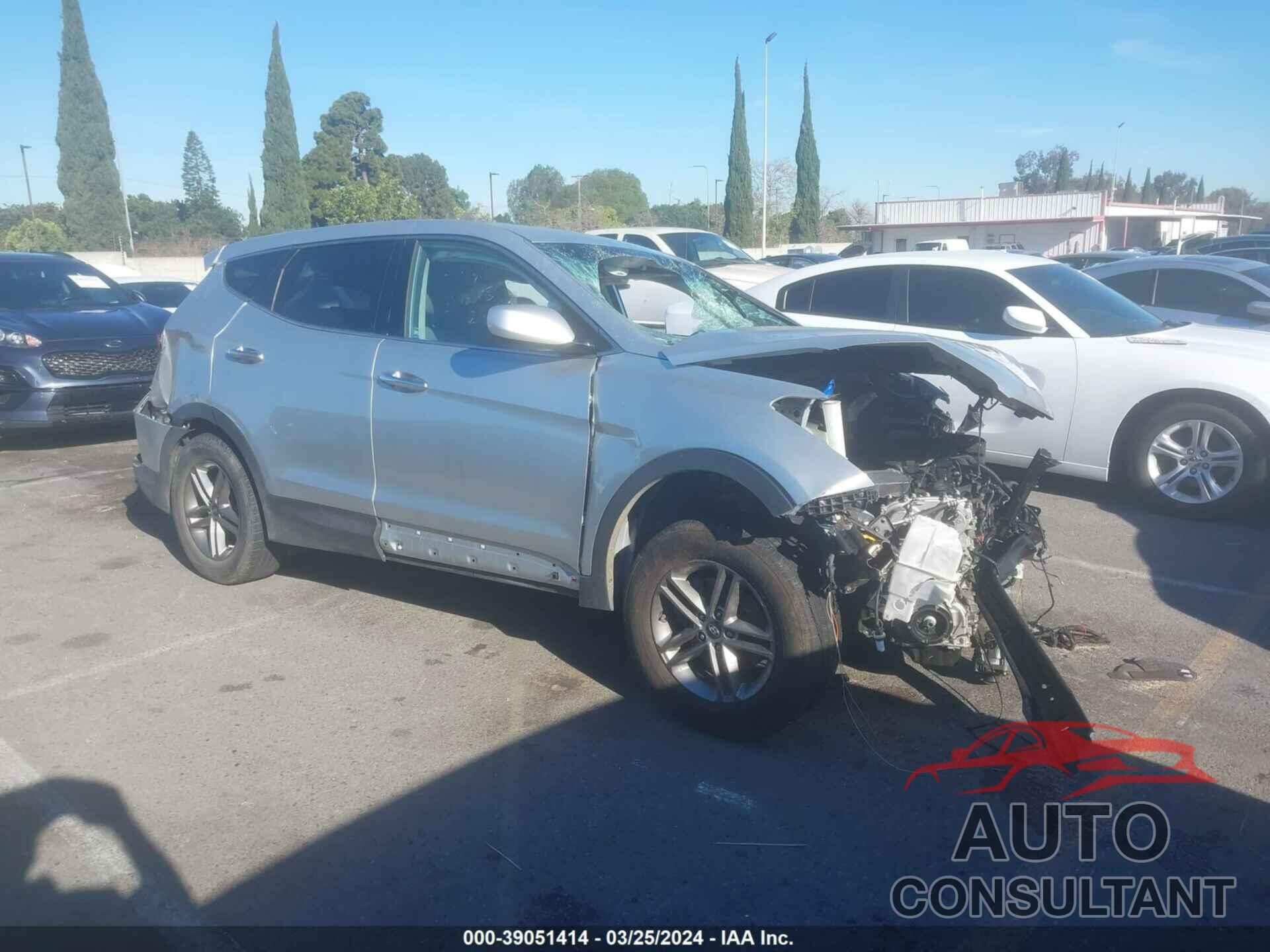 HYUNDAI SANTA FE SPORT 2018 - 5XYZTDLB2JG546359