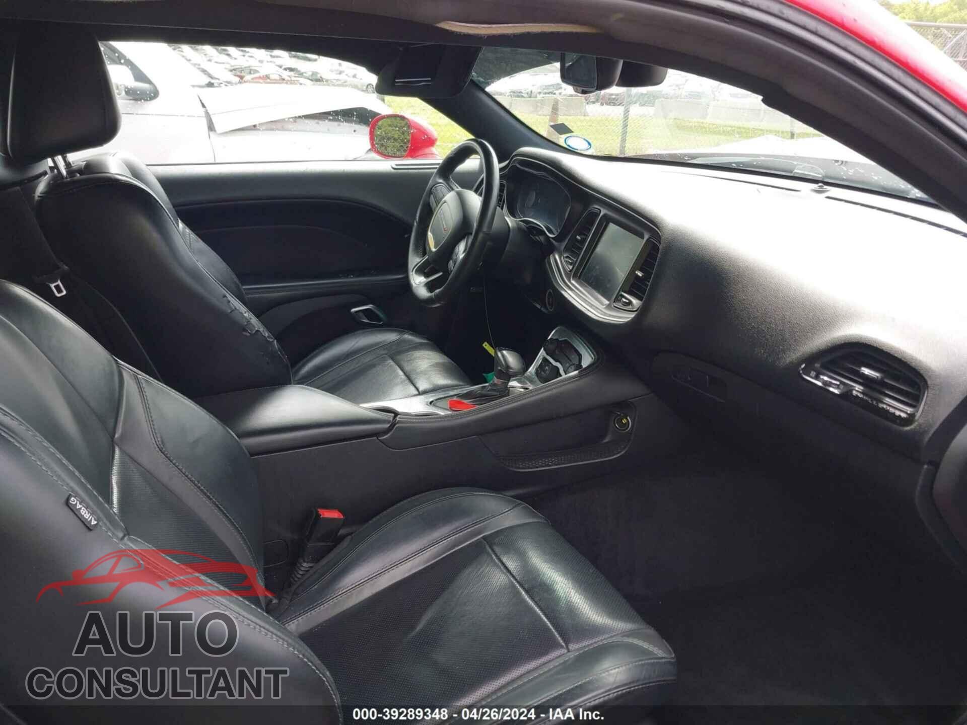 DODGE CHALLENGER 2016 - 2C3CDZAG5GH218012