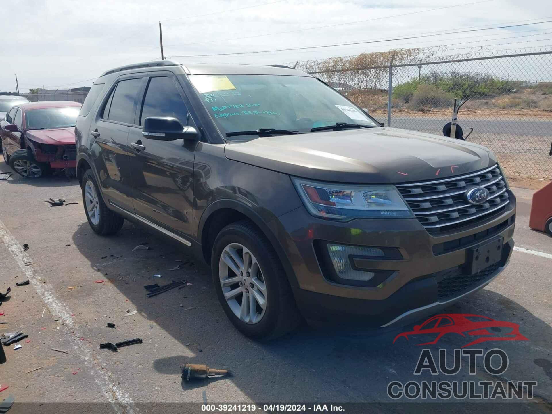 FORD EXPLORER 2016 - 1FM5K7D89GGC85657