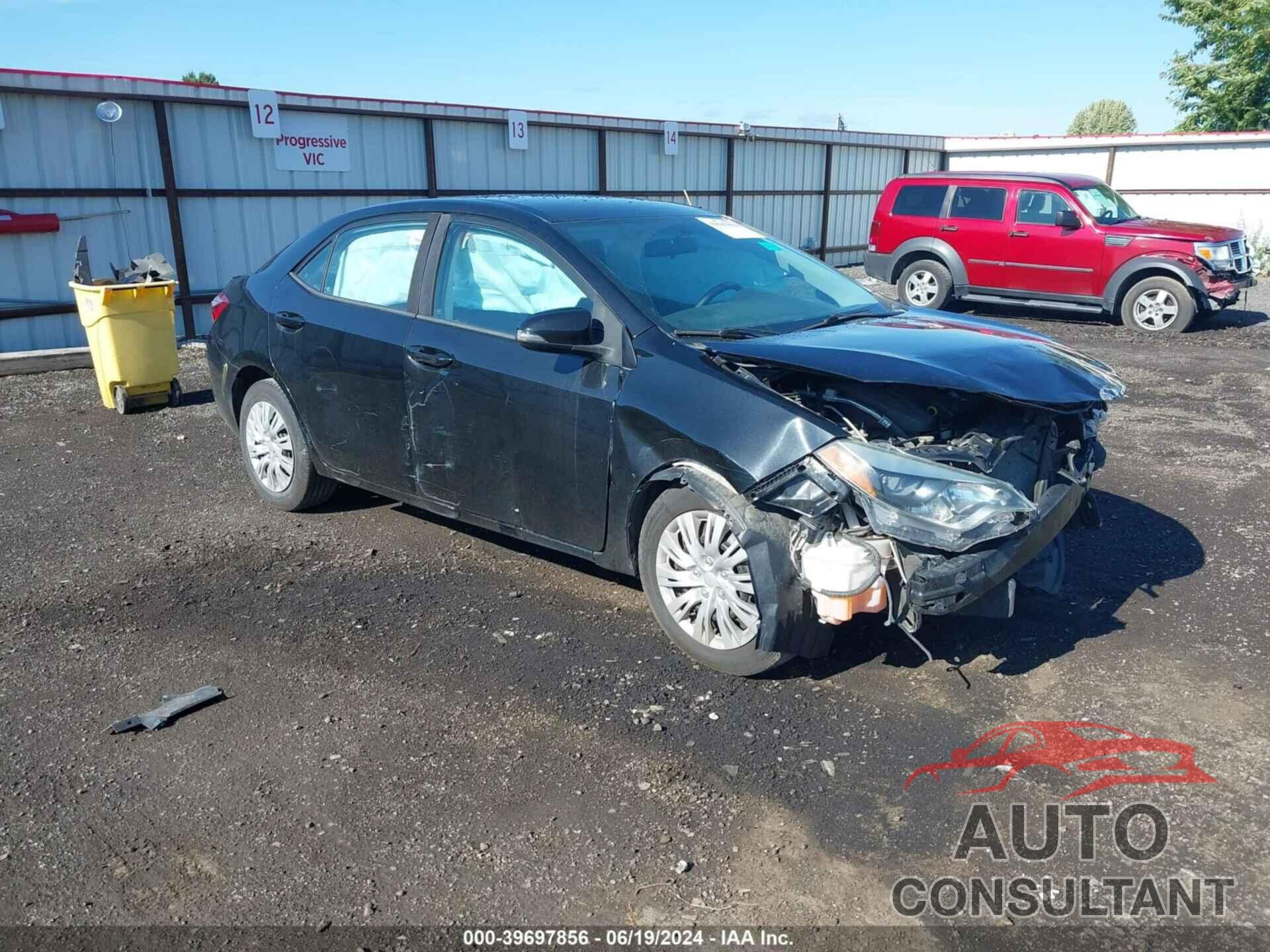 TOYOTA COROLLA 2016 - 2T1BURHE3GC624277