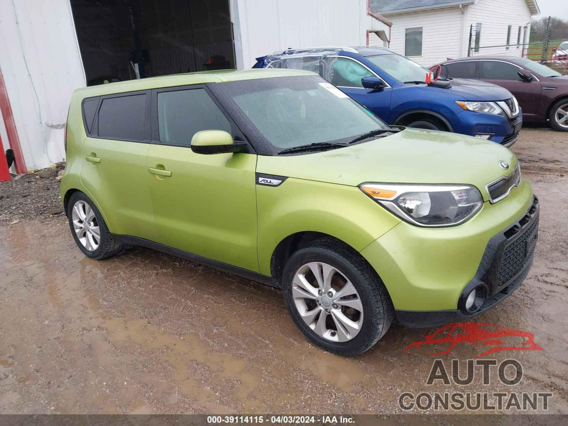 KIA SOUL 2016 - KNDJP3A56G7862457