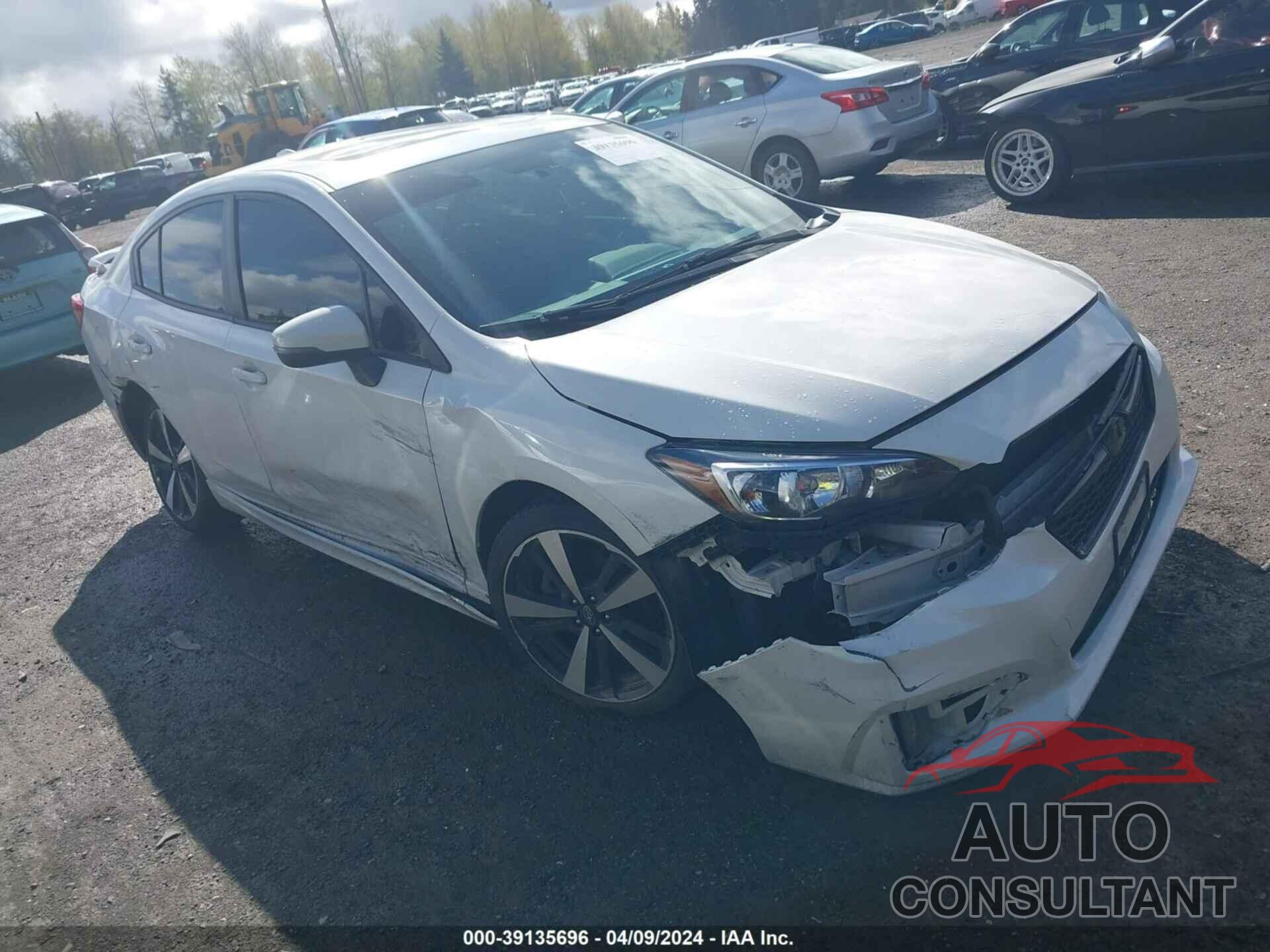 SUBARU IMPREZA 2019 - 4S3GKAM68K3622876