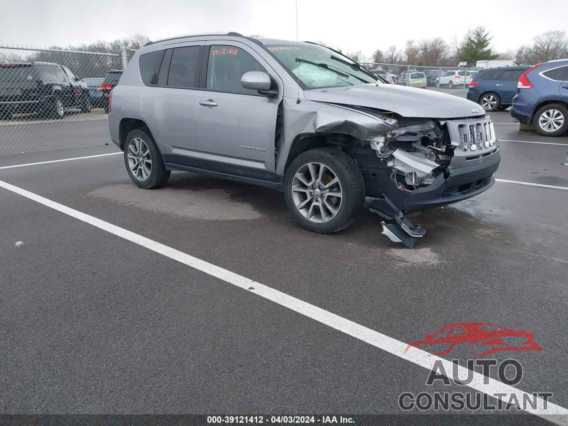 JEEP COMPASS 2017 - 1C4NJDEB4HD188725