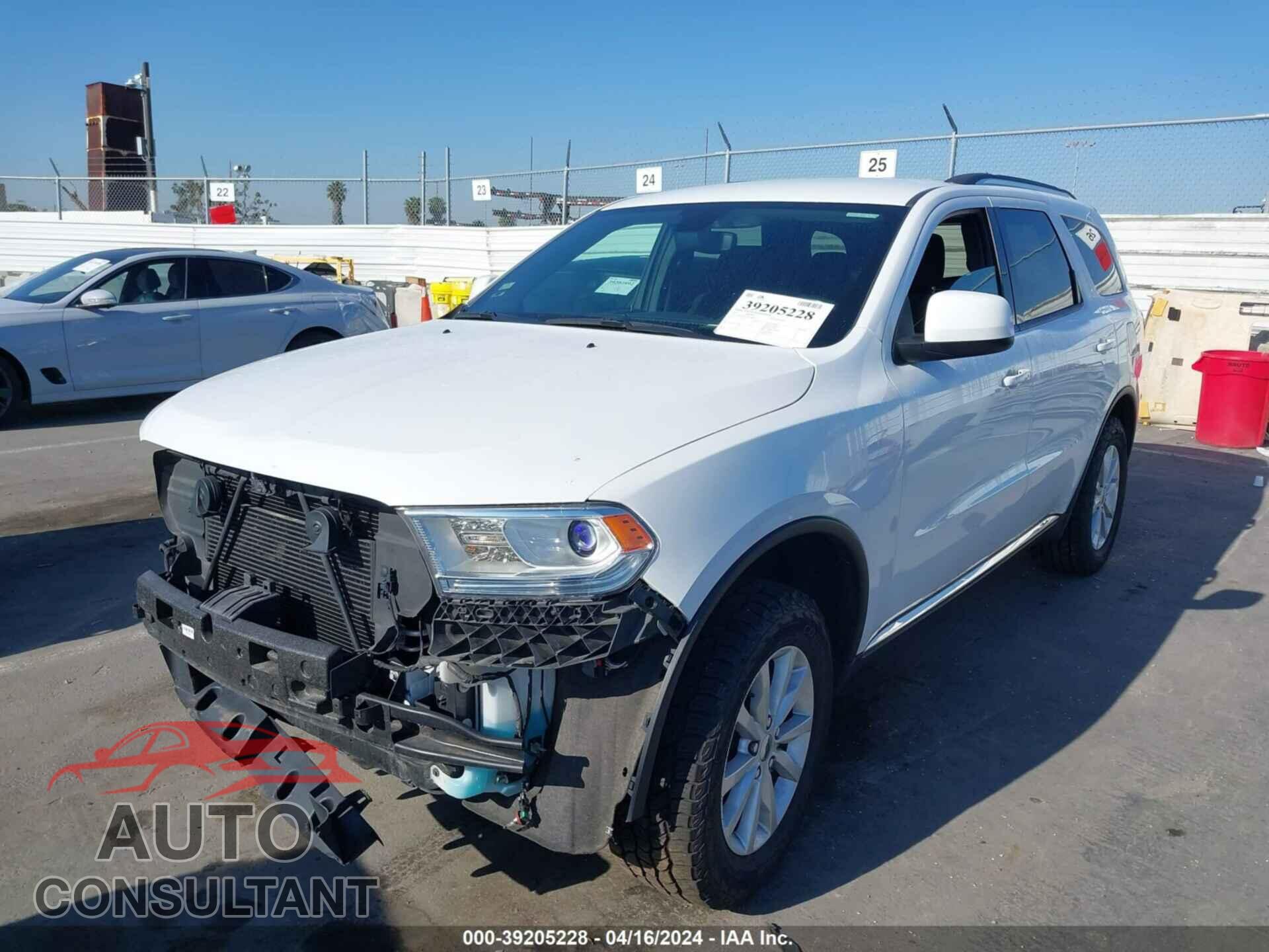 DODGE DURANGO 2019 - 1C4RDHAGXKC806502