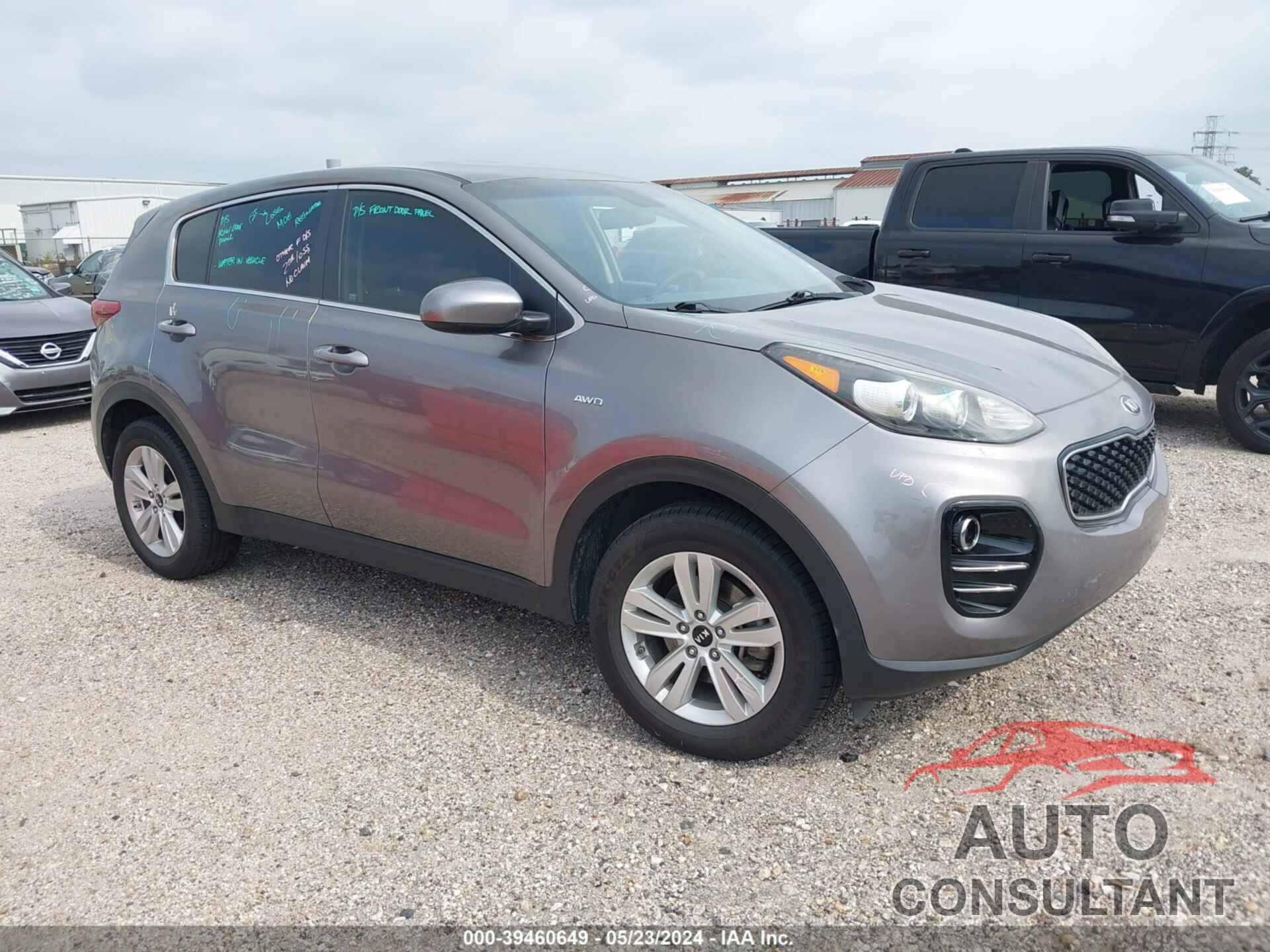 KIA SPORTAGE 2019 - KNDPMCAC7K7561920