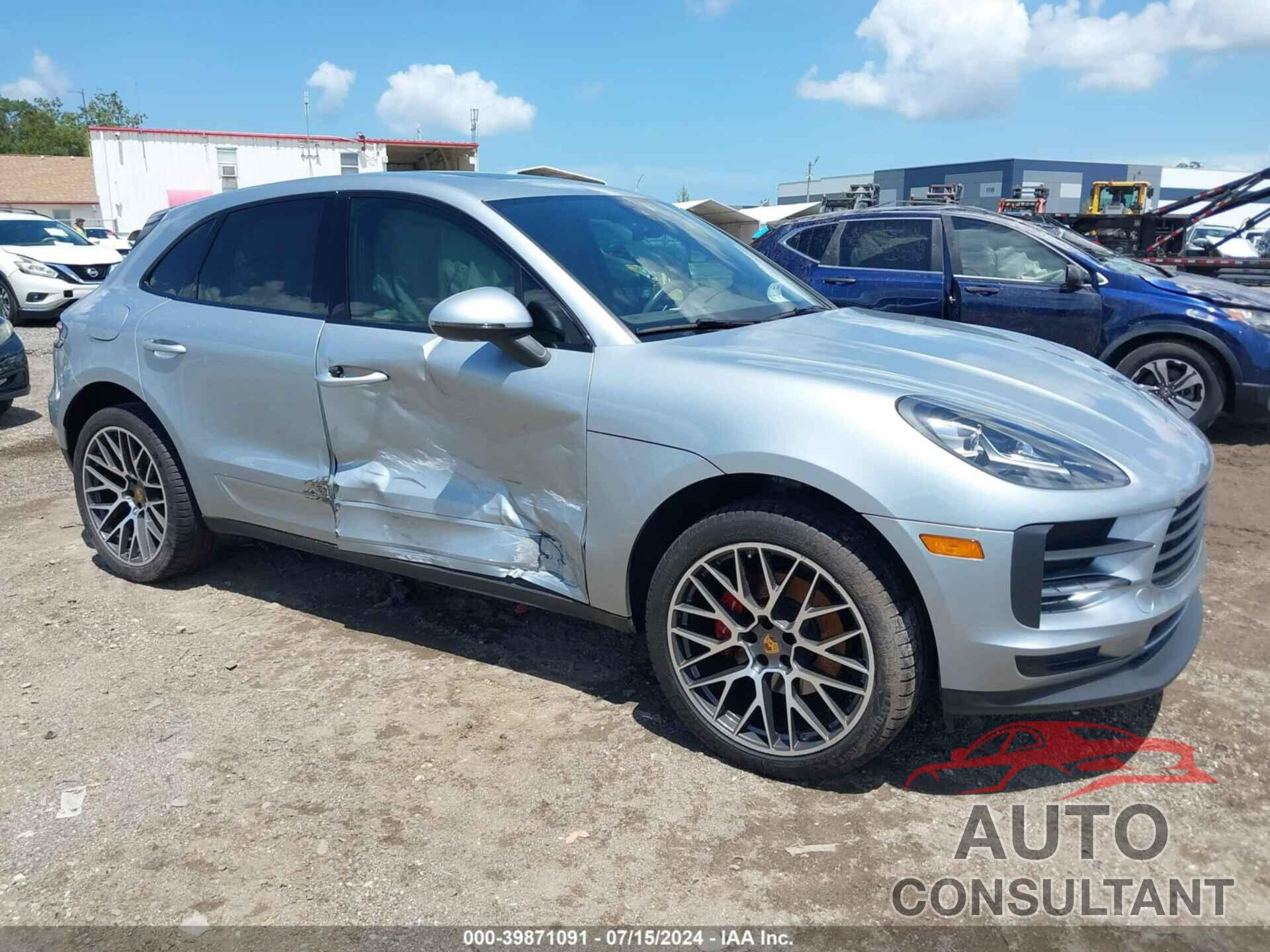 PORSCHE MACAN 2019 - WP1AA2A54KLB06734