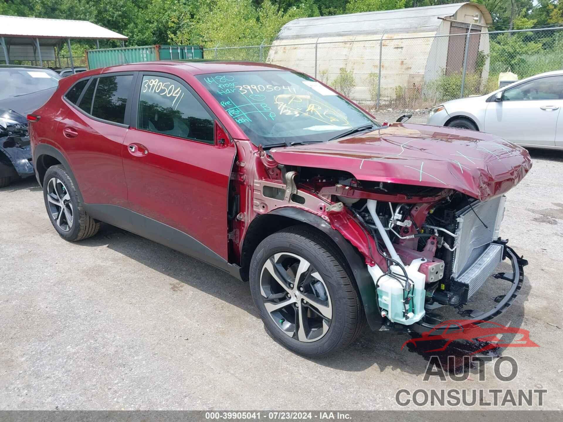 CHEVROLET TRAX 2024 - KL77LGE21RC208406