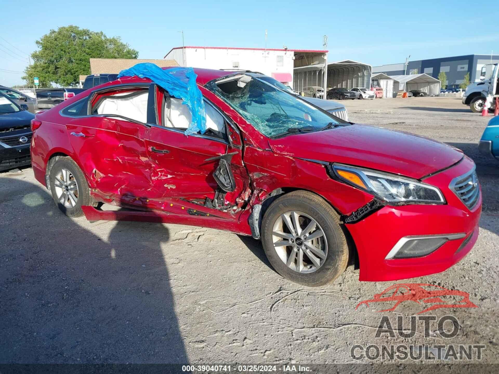 HYUNDAI SONATA 2017 - 5NPE24AF1HH570677
