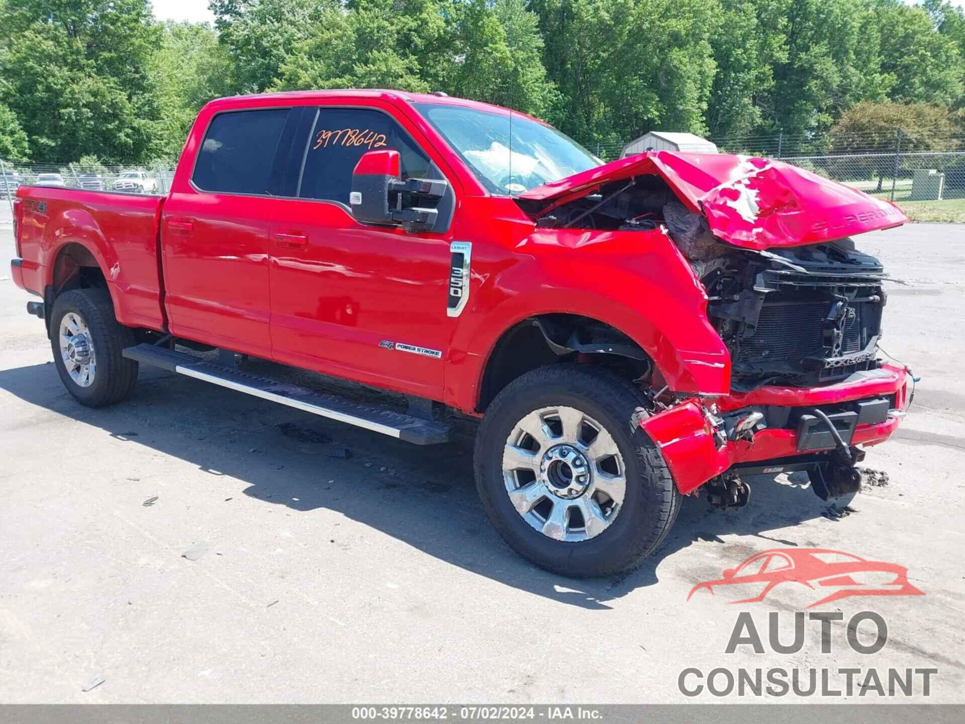 FORD F-350 2017 - 1FT8W3BT1HED49659