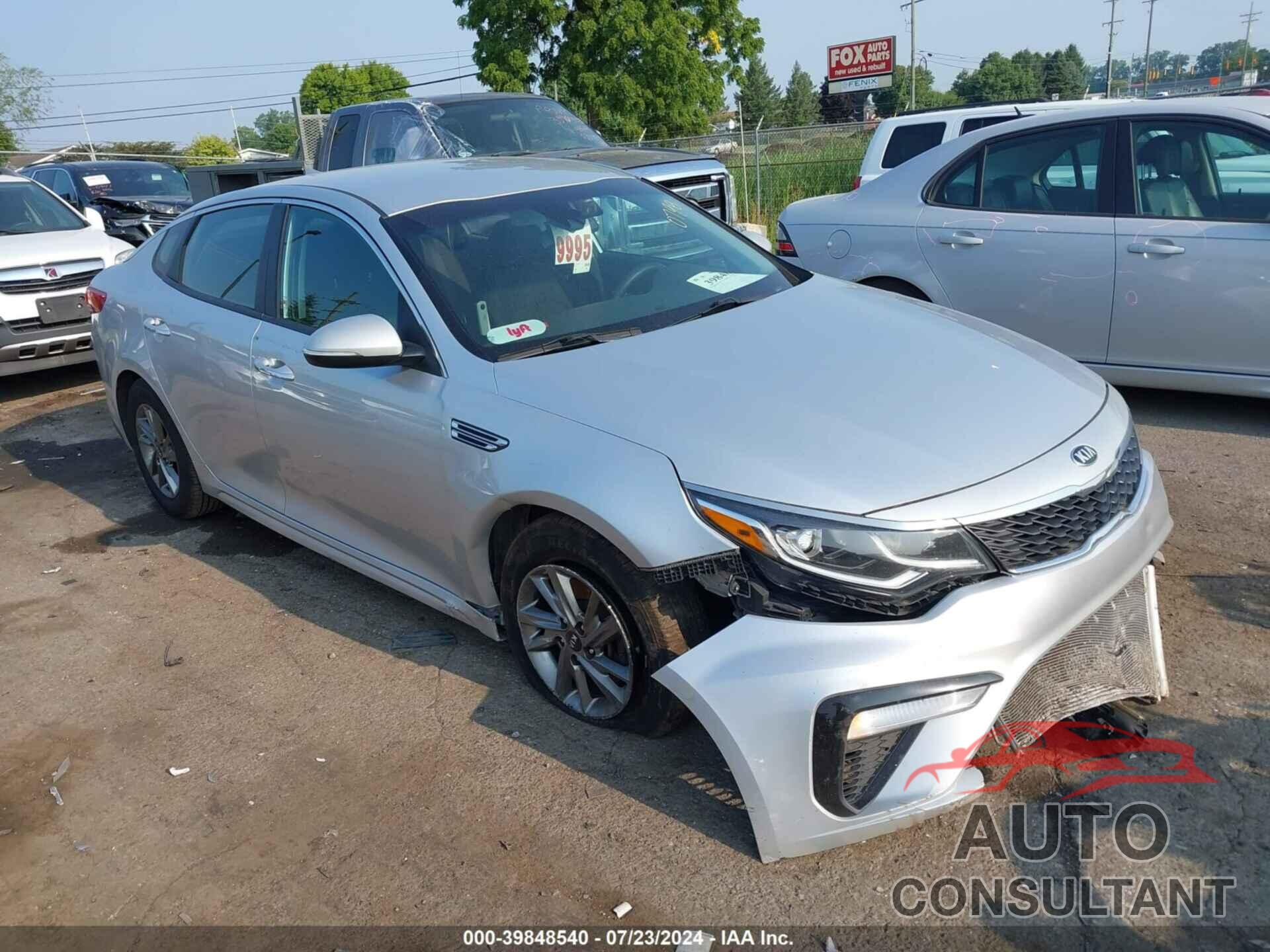 KIA OPTIMA 2019 - 5XXGT4L38KG320798