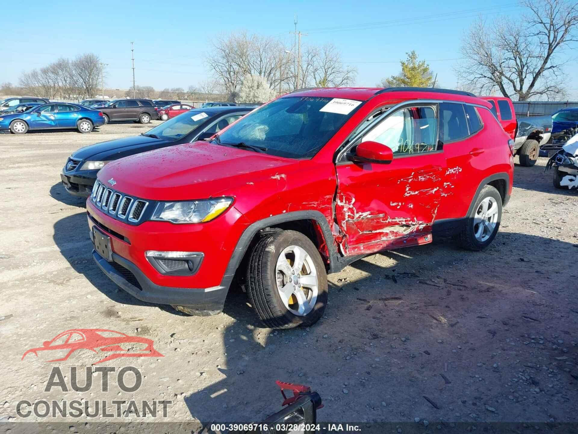 JEEP COMPASS 2017 - 3C4NJCBB2HT632564