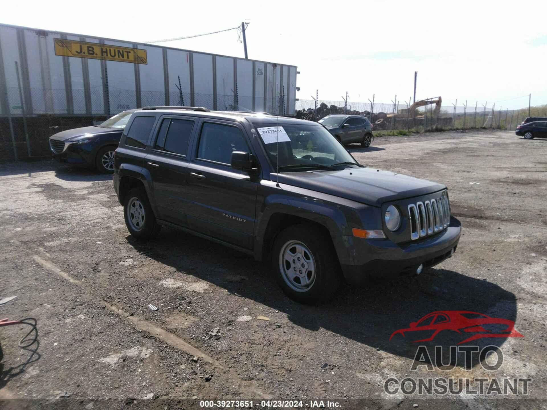 JEEP PATRIOT 2017 - 1C4NJPBB6HD172600