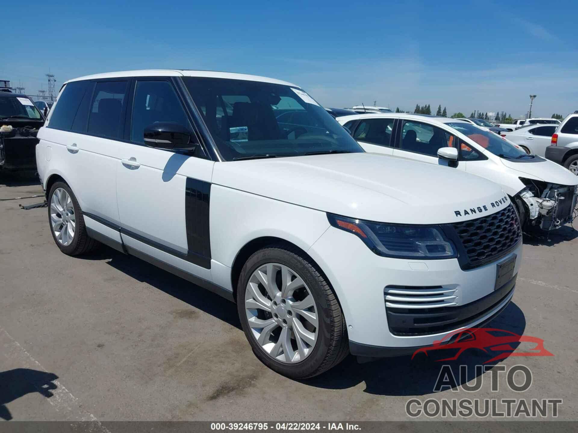 LAND ROVER RANGE ROVER 2019 - SALGS2RE5KA536080