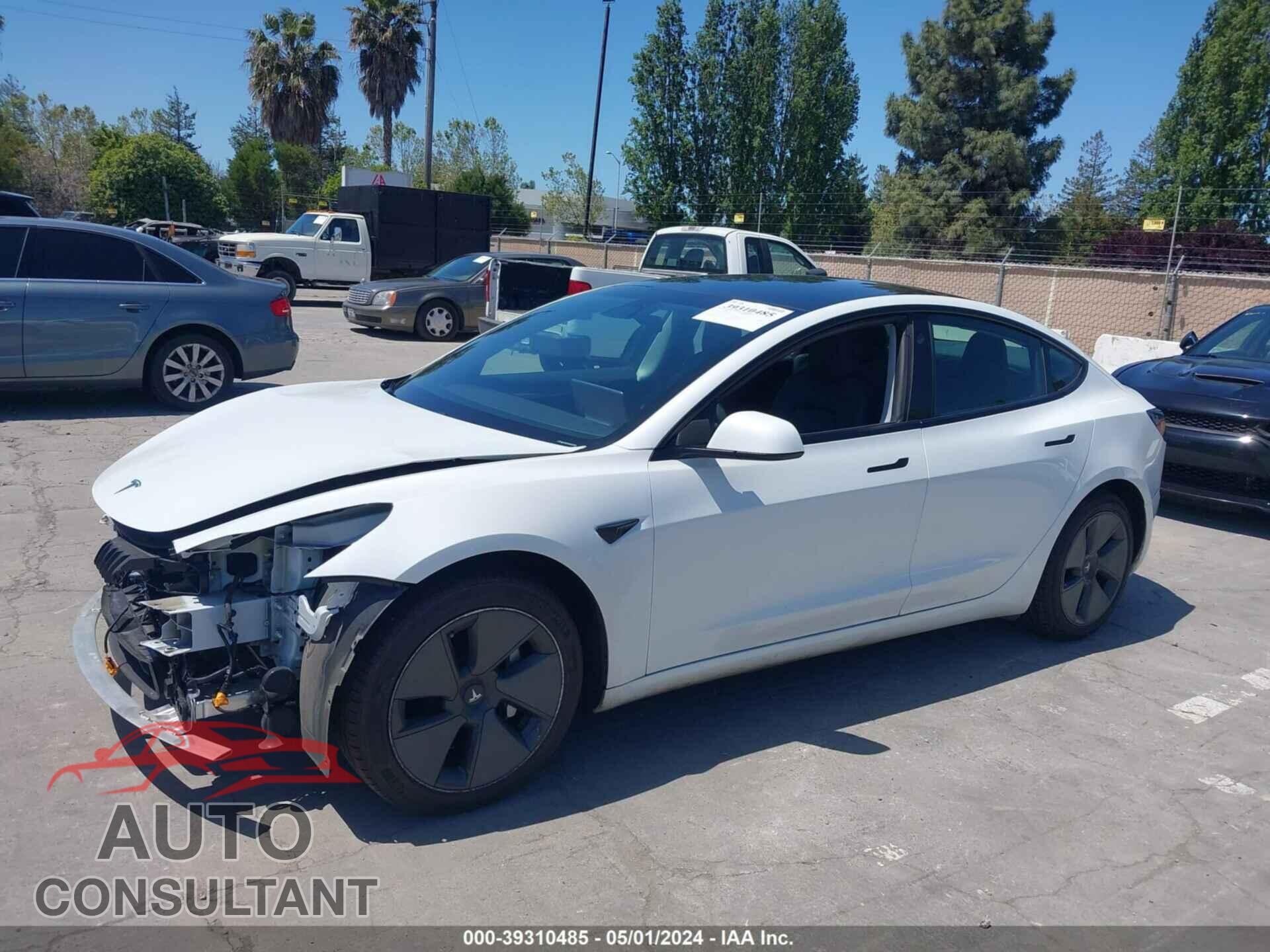 TESLA MODEL 3 2021 - 5YJ3E1EA9MF074725
