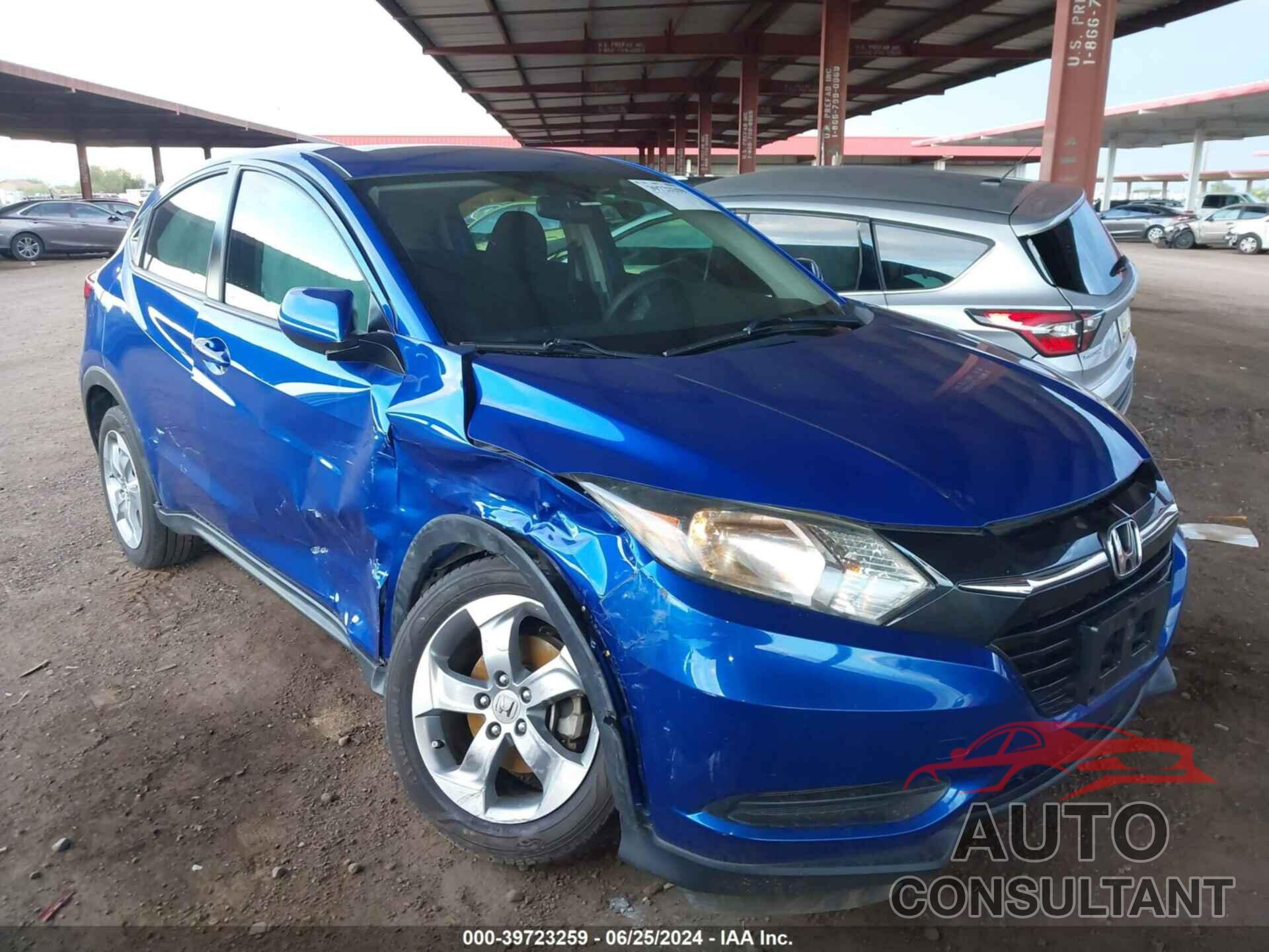 HONDA HR-V 2018 - 3CZRU6H38JG729674