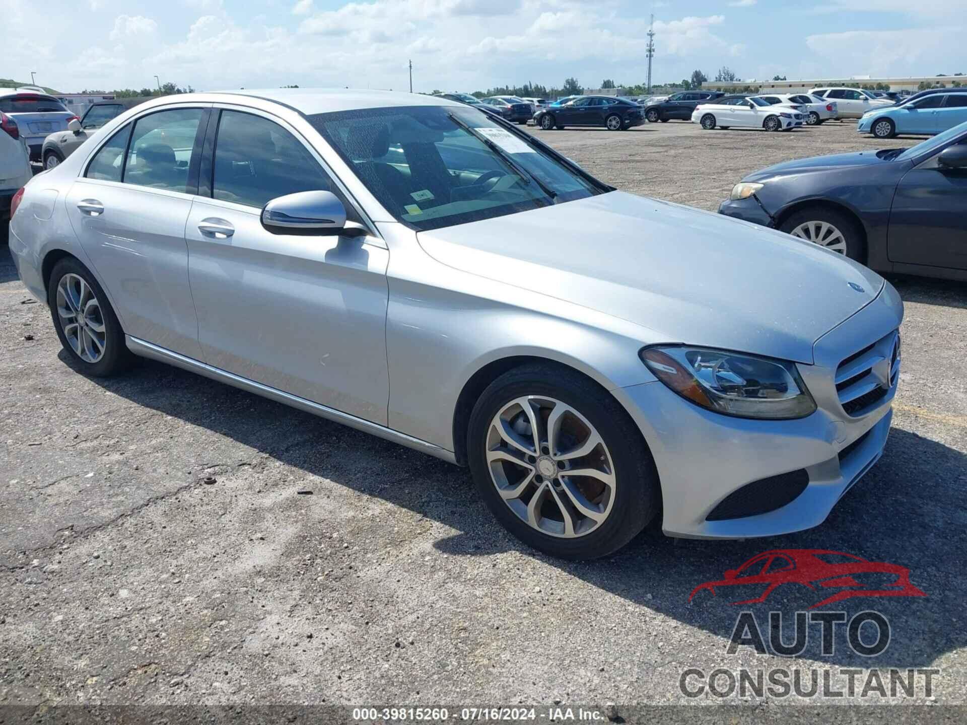 MERCEDES-BENZ C 300 2016 - 55SWF4JB7GU148365