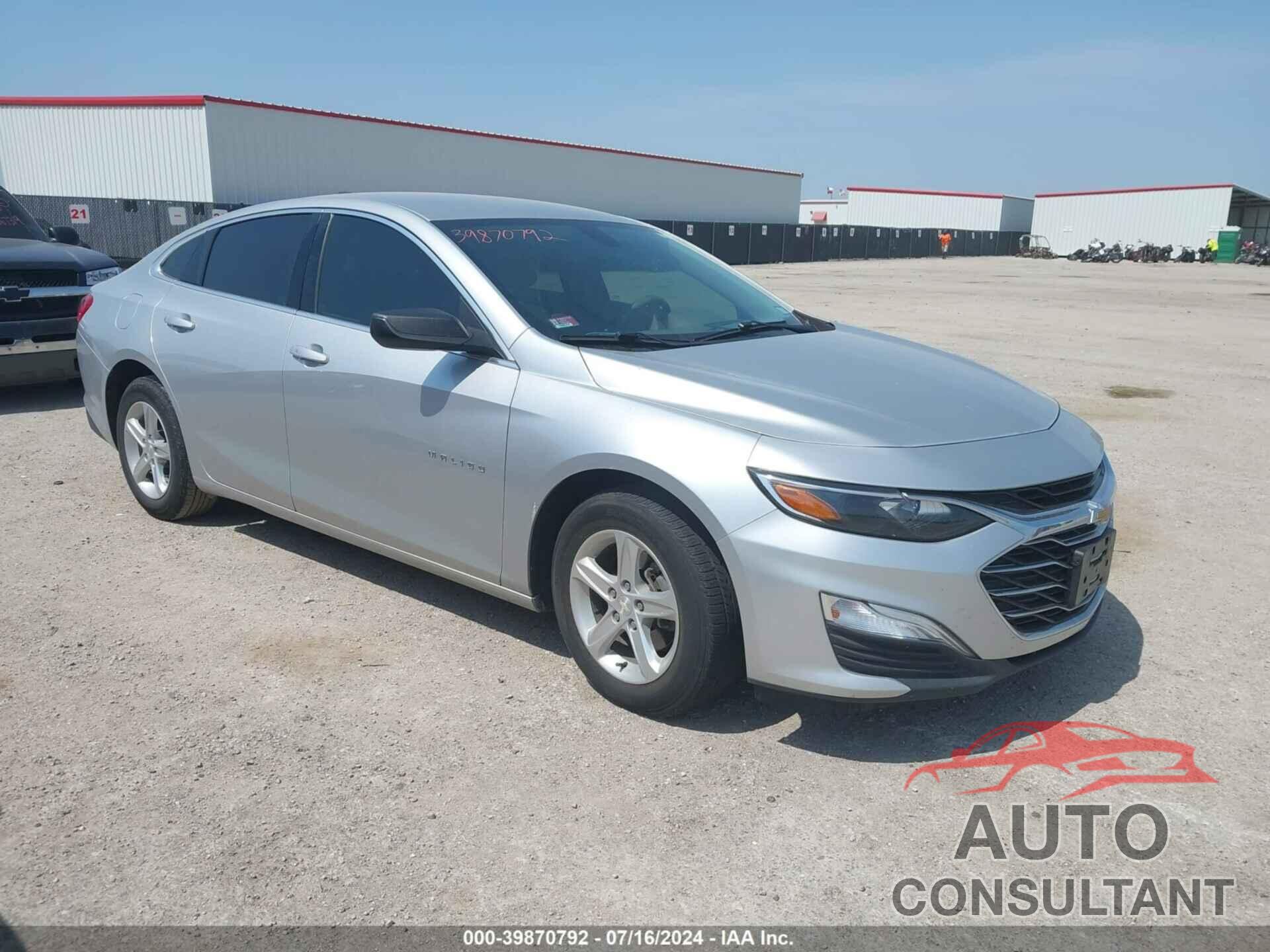 CHEVROLET MALIBU 2019 - 1G1ZB5ST8KF119526