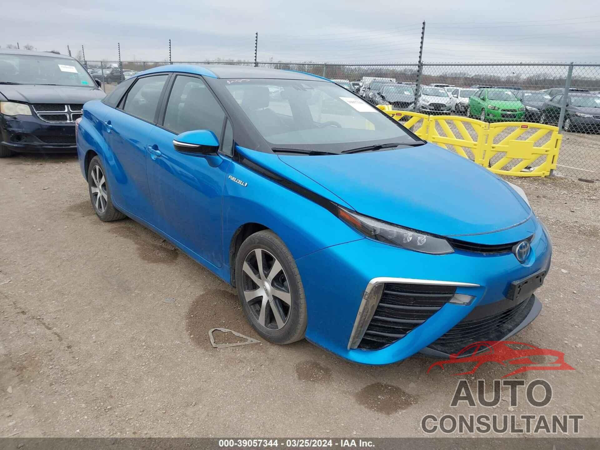 TOYOTA MIRAI 2017 - JTDBVRBD9HA003032