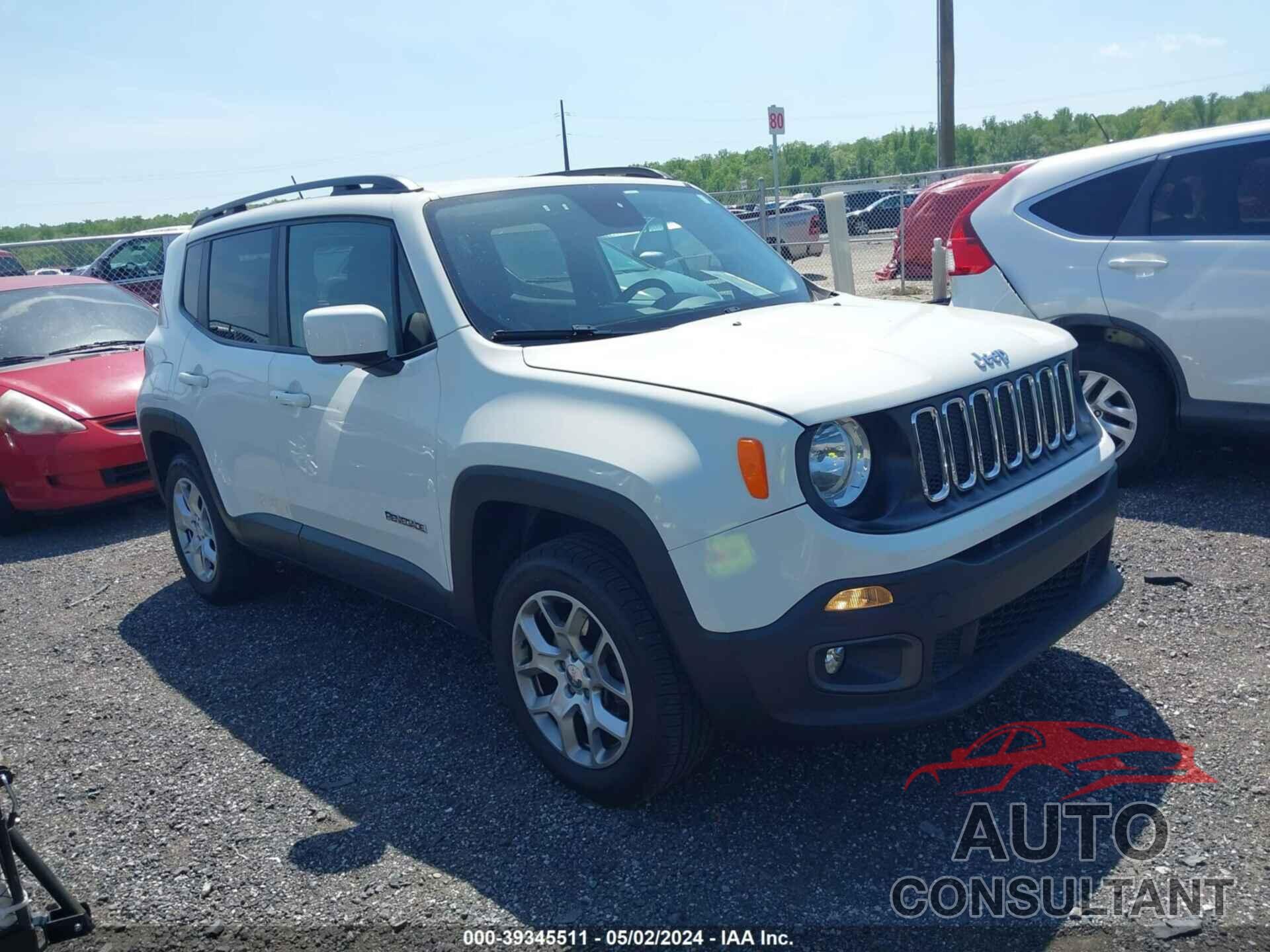 JEEP RENEGADE 2017 - ZACCJBBB1HPG51535