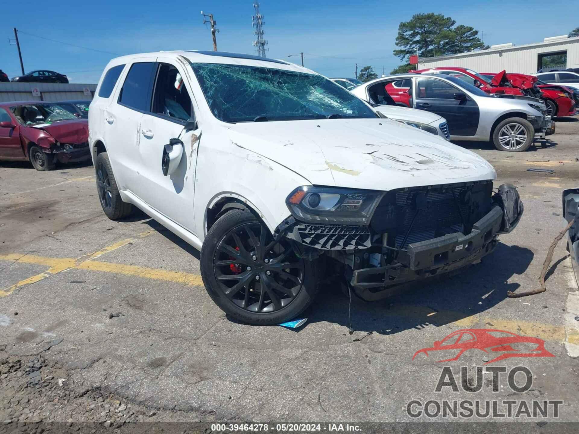 DODGE DURANGO 2017 - 1C4SDJCT5HC861063