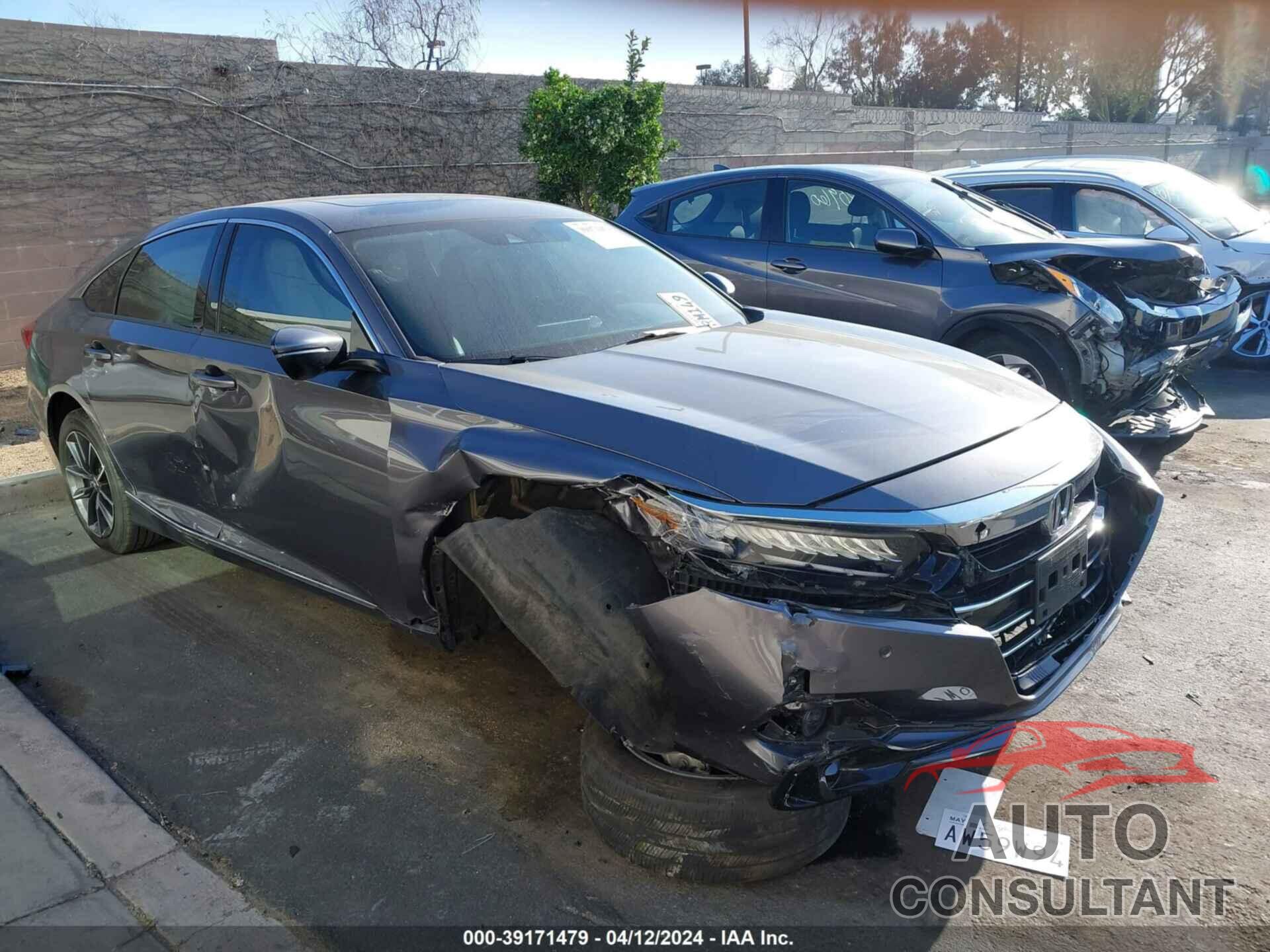 HONDA ACCORD 2021 - 1HGCV1F54MA040932