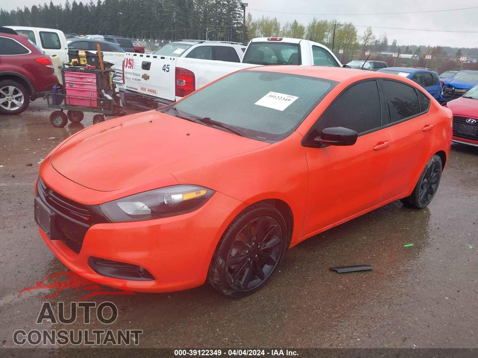 DODGE DART 2016 - 1C3CDFFA9GD796856