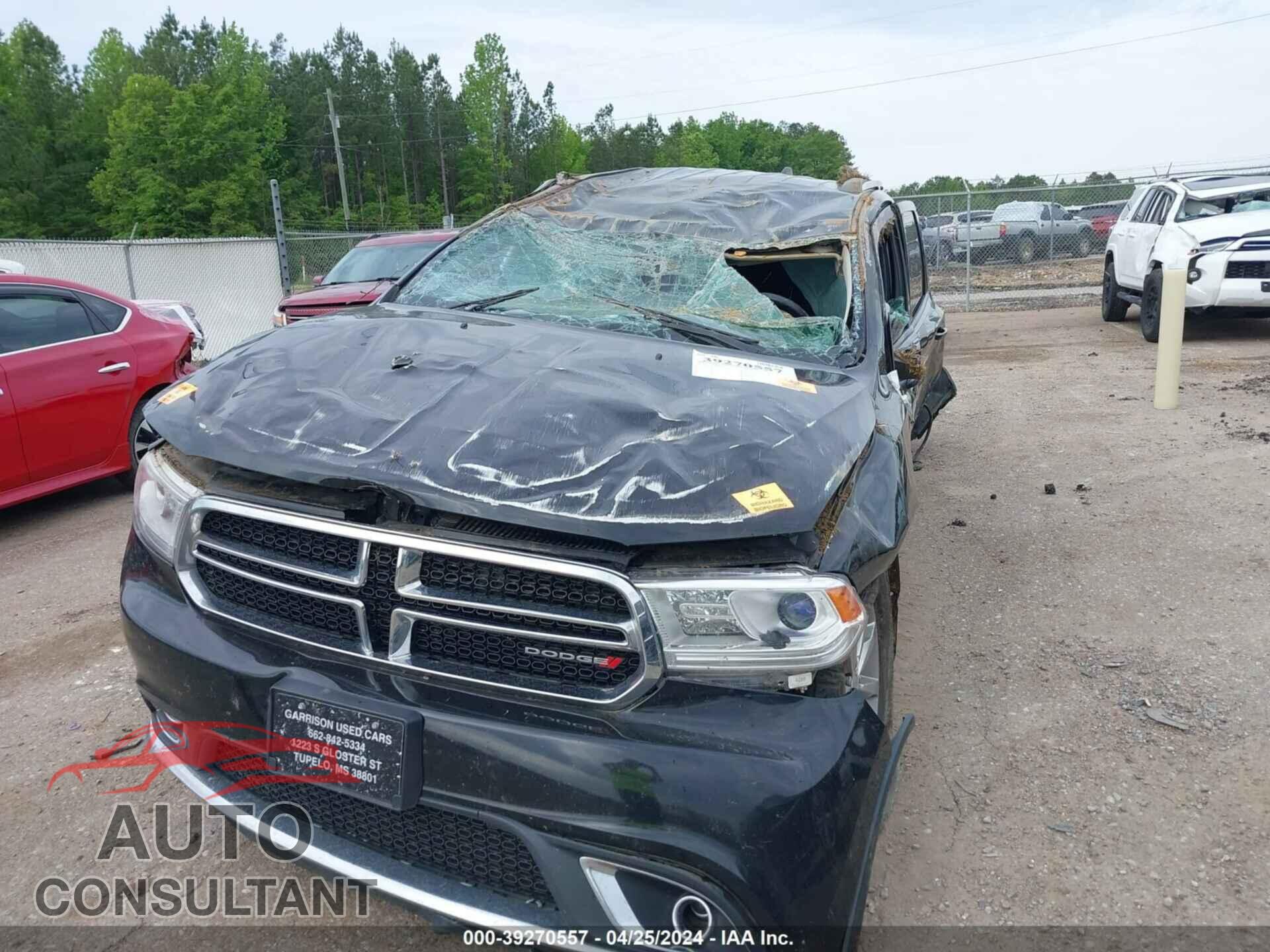 DODGE DURANGO 2017 - 1C4RDJAG2HC820717
