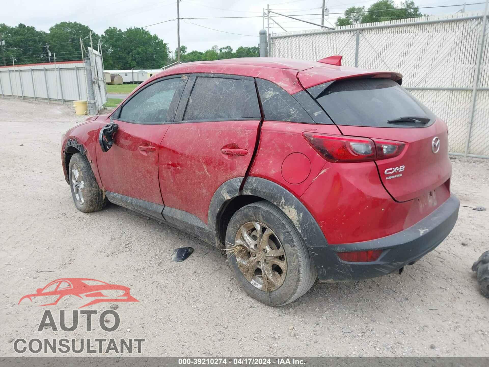 MAZDA CX-3 2018 - JM1DKDB74J0312823