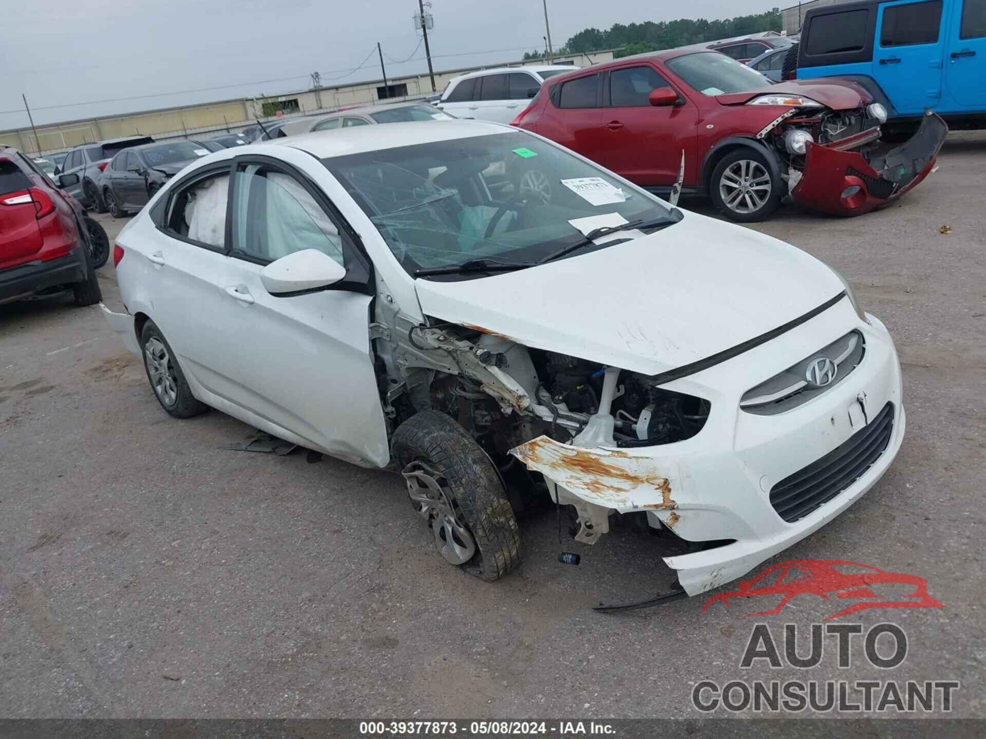 HYUNDAI ACCENT 2016 - KMHCT4AE9GU122960