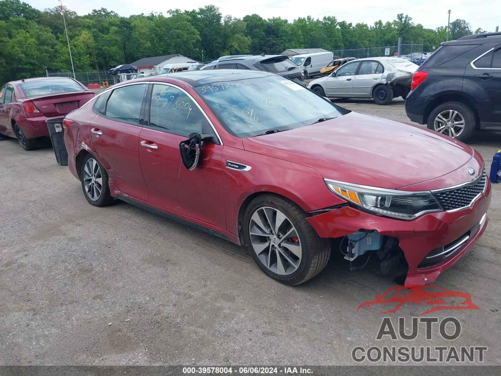 KIA OPTIMA 2016 - 5XXGW4L22GG110963