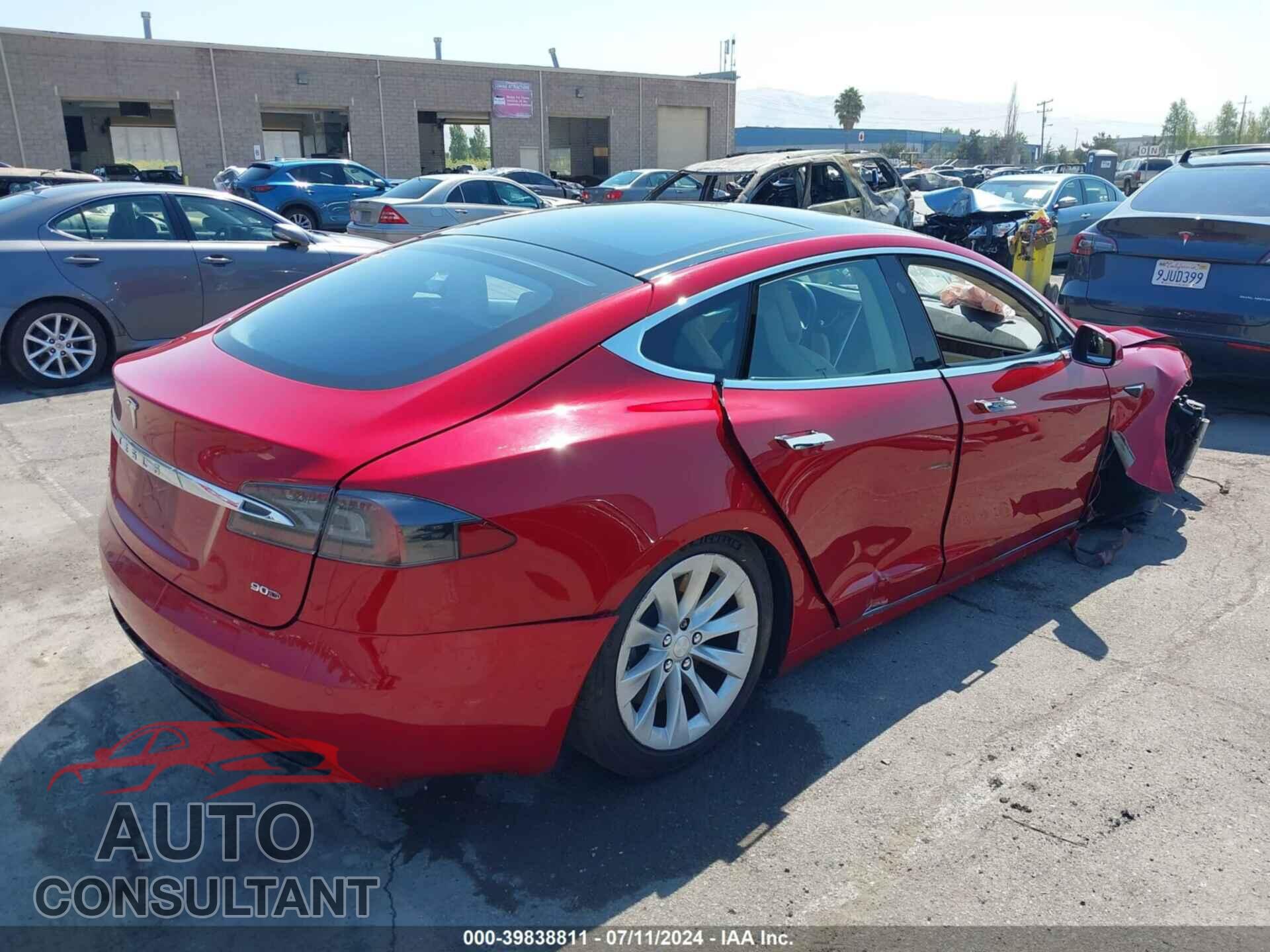 TESLA MODEL S 2017 - 5YJSA1E20HF189512