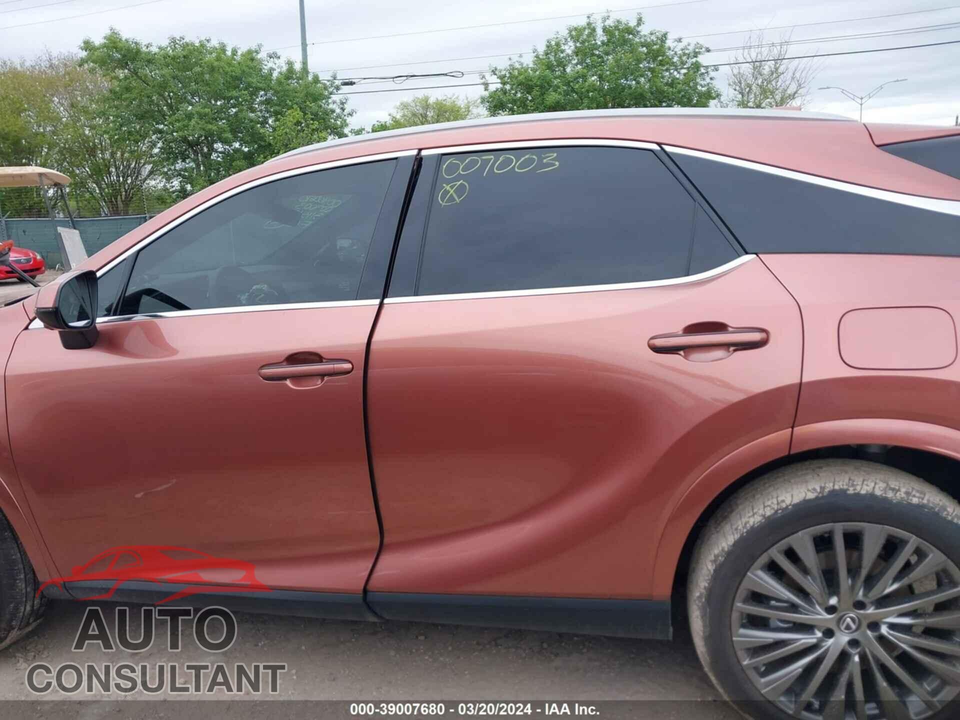 LEXUS RX 2023 - 2T2BAMBA8PC007003