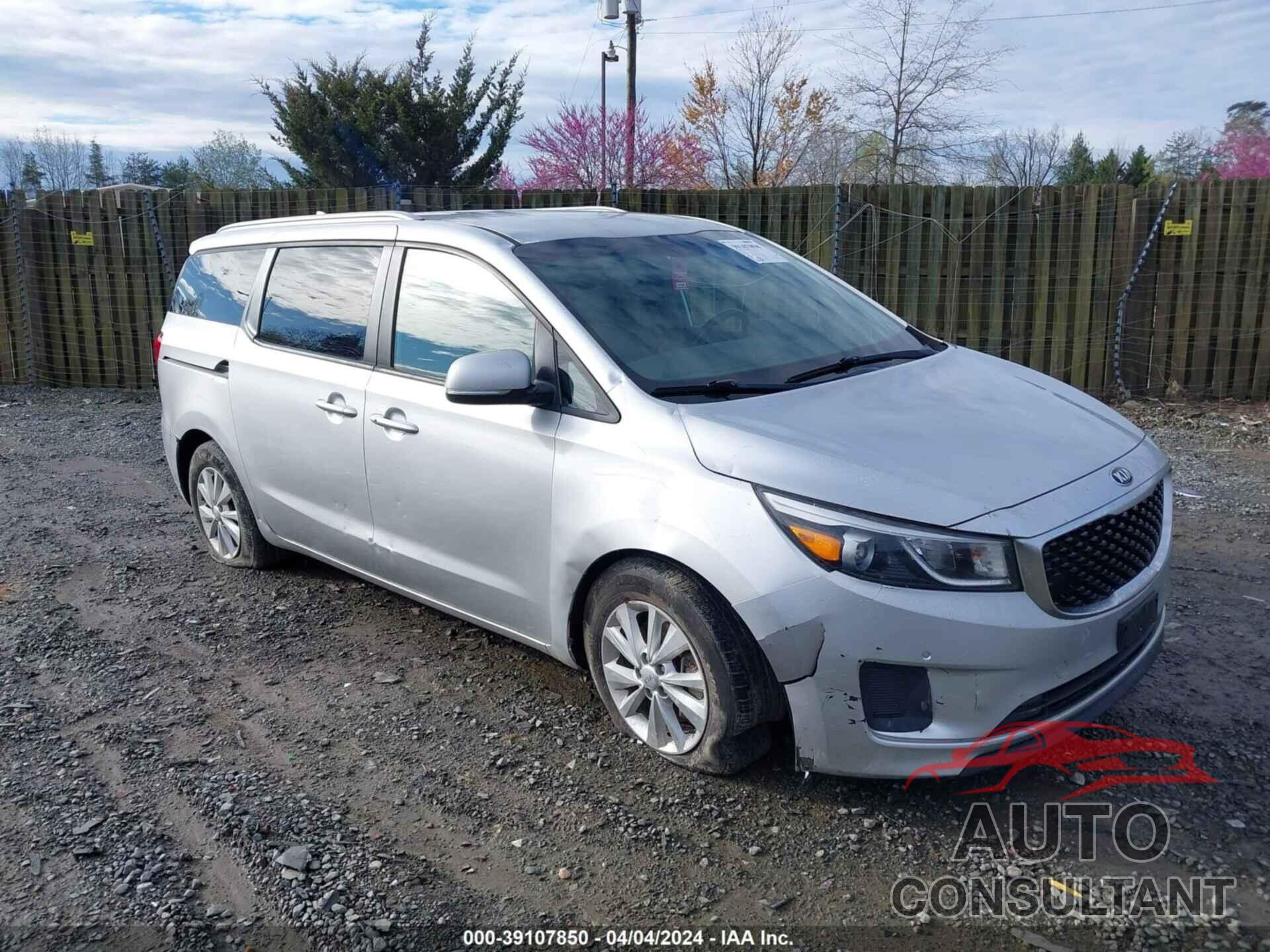 KIA SEDONA 2017 - KNDMB5C17H6265259