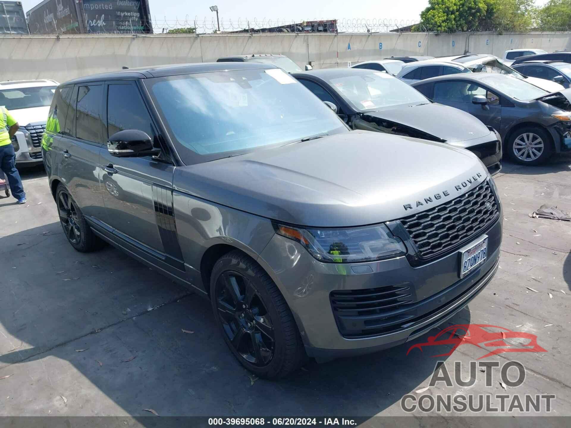 LAND ROVER RANGE ROVER 2018 - SALGS2RE4JA396716