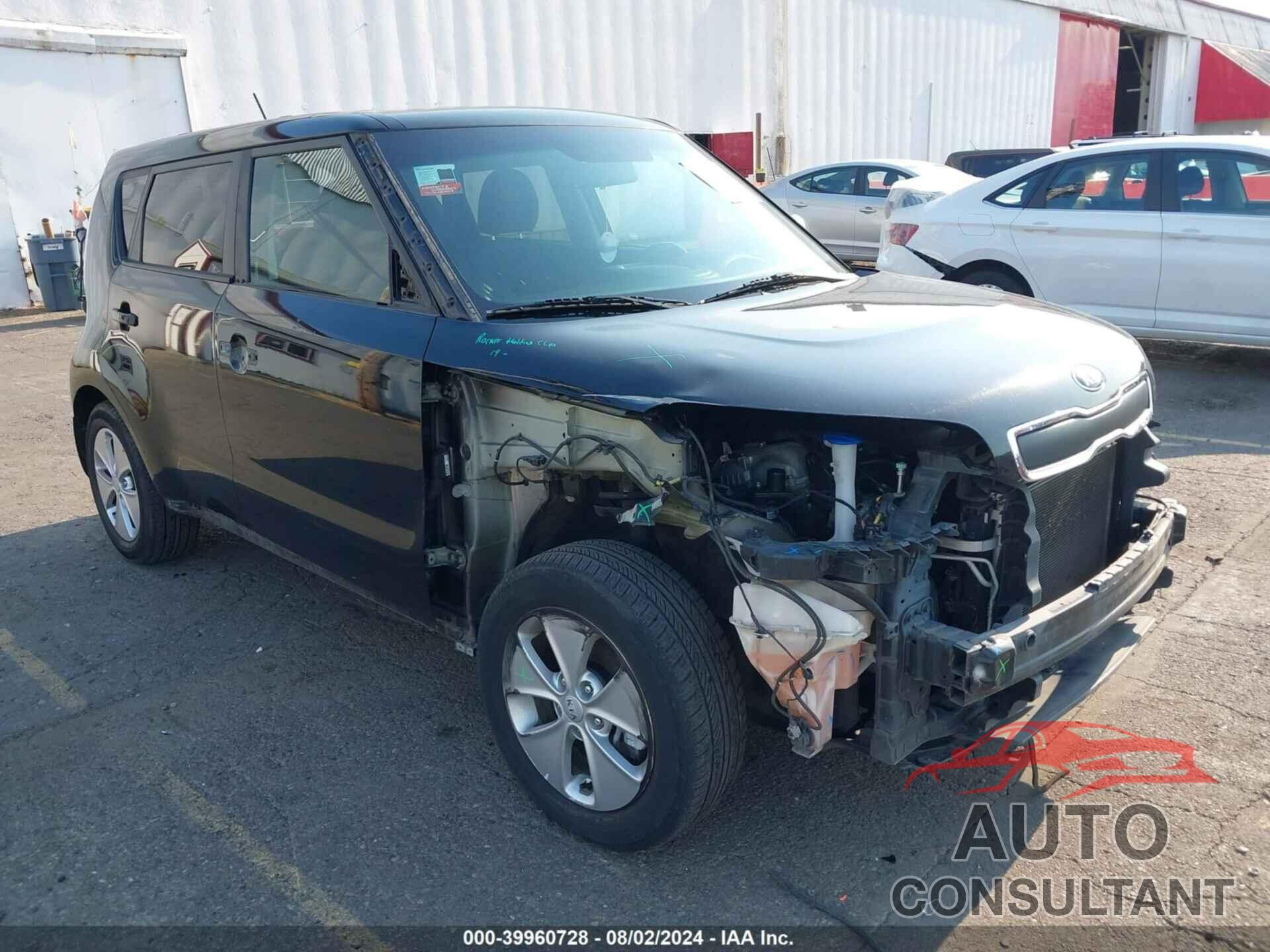 KIA SOUL 2016 - KNDJN2A25G7280727