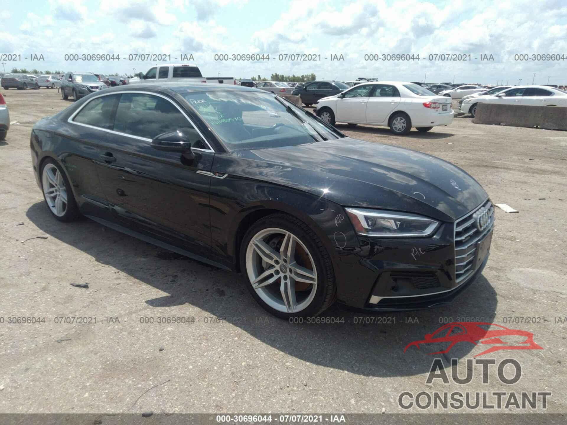 AUDI A5 COUPE 2018 - WAUUNAF51JA003042