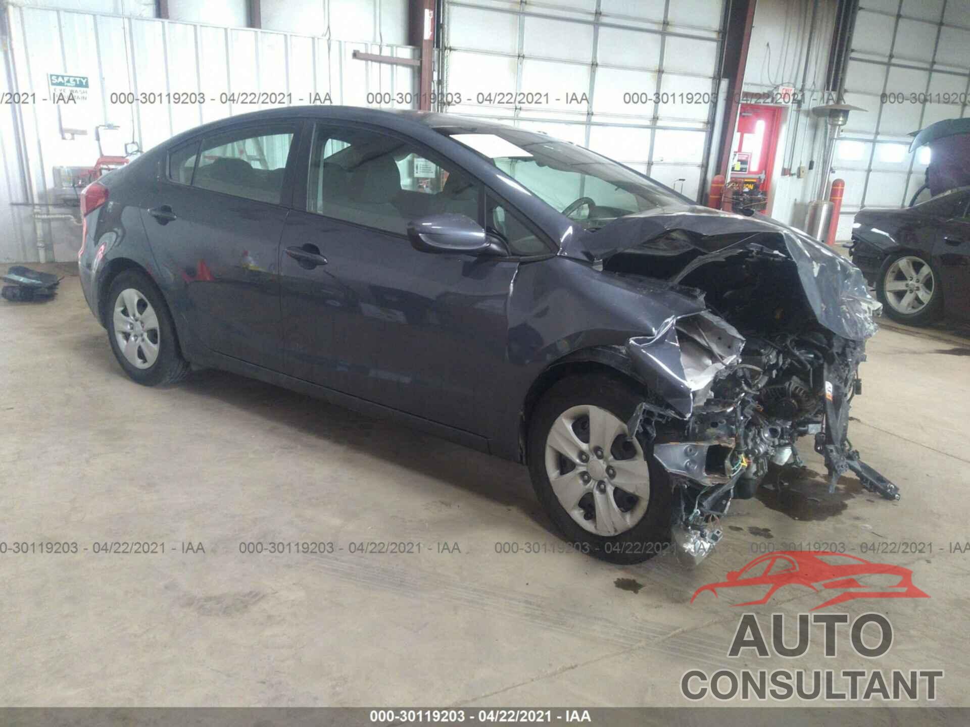 KIA FORTE 2016 - KNAFK4A66G5594800