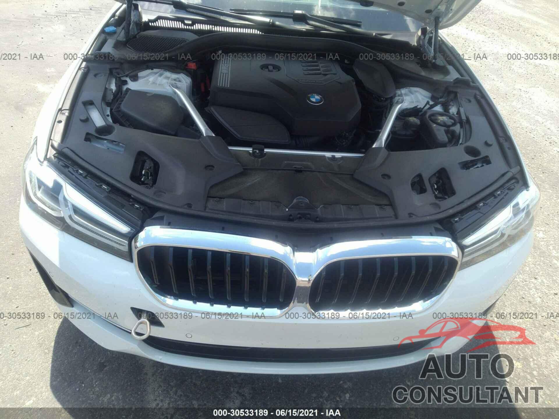 BMW 5 SERIES 2021 - WBA53BH03MCF10702