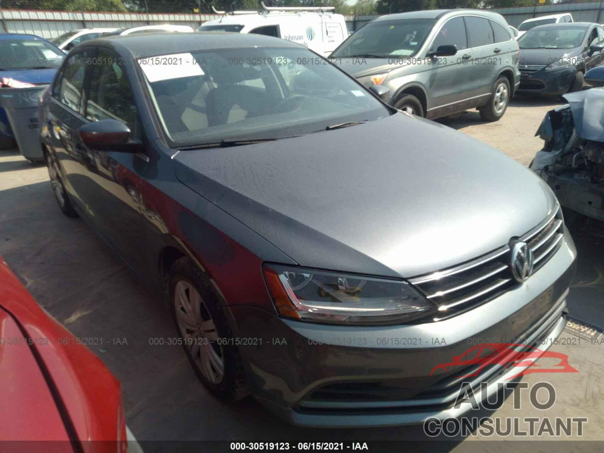 VOLKSWAGEN JETTA 2017 - 3VW2B7AJ2HM367281