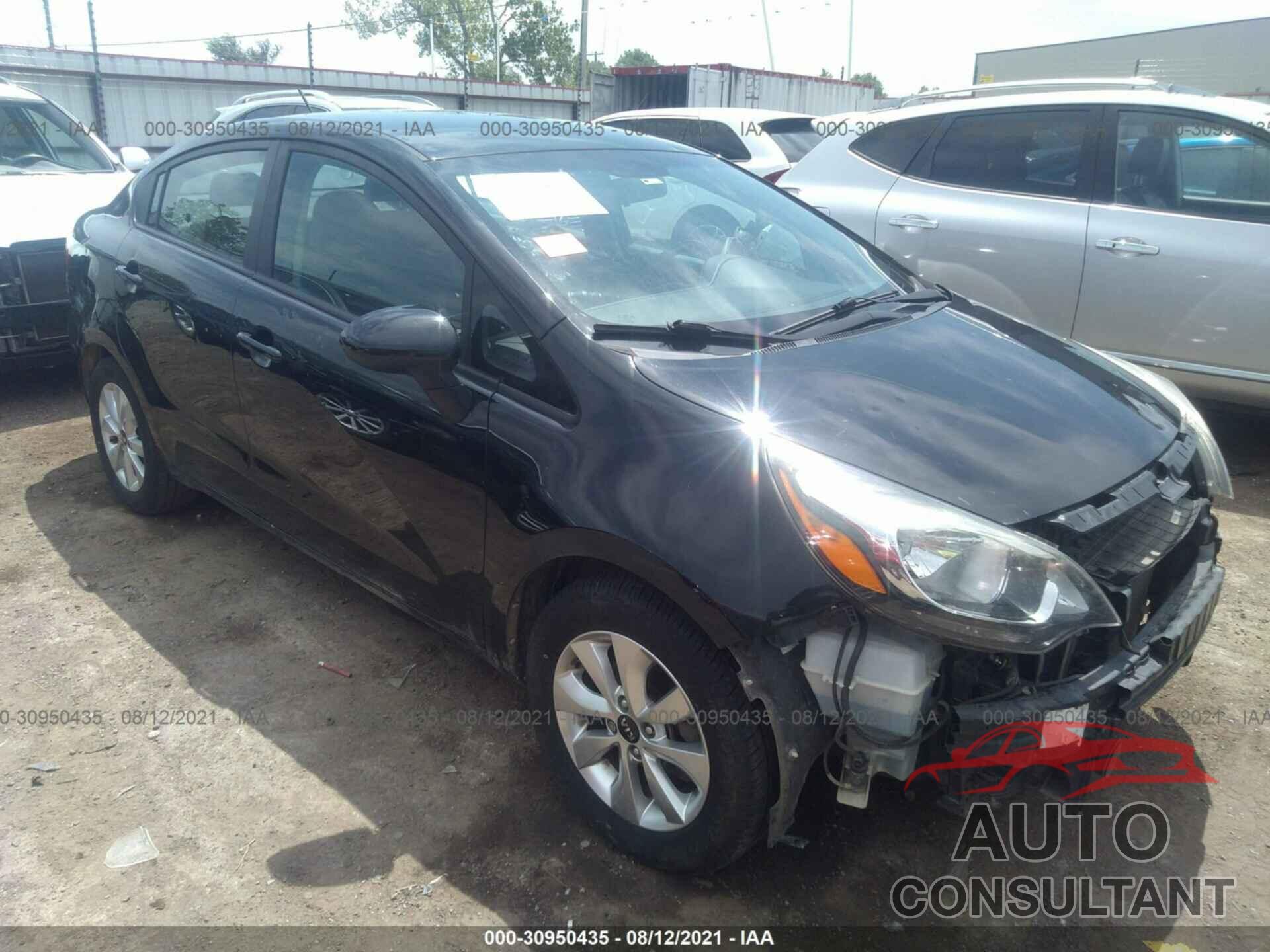 KIA RIO 2016 - KNADN4A30G6665889