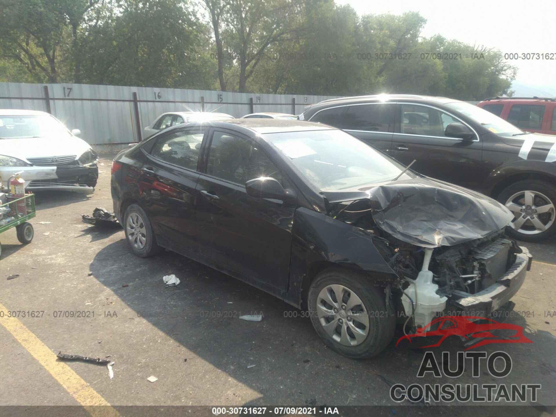HYUNDAI ACCENT 2017 - KMHCT4AE2HU206698