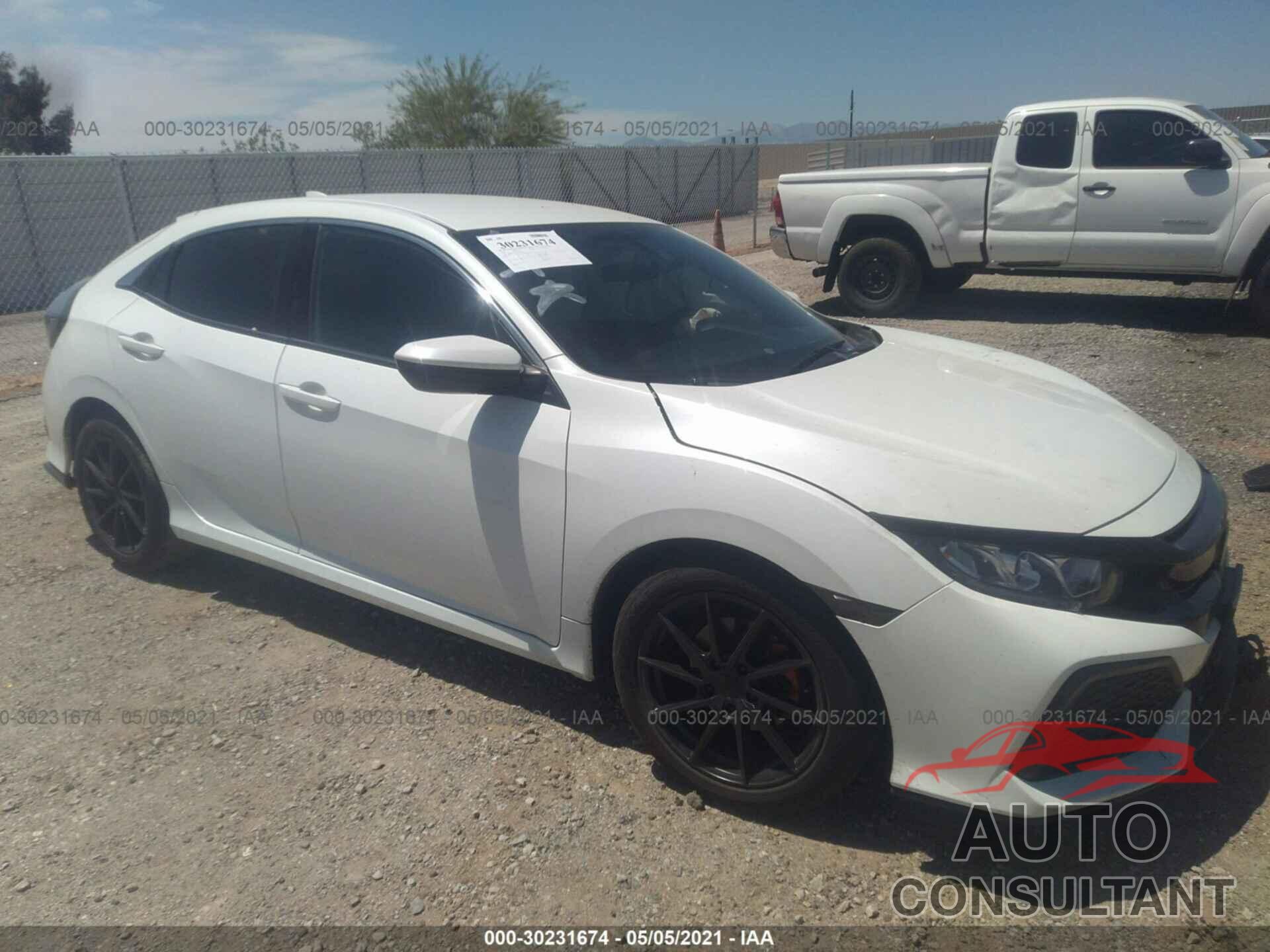 HONDA CIVIC HATCHBACK 2017 - SHHFK7H28HU426727
