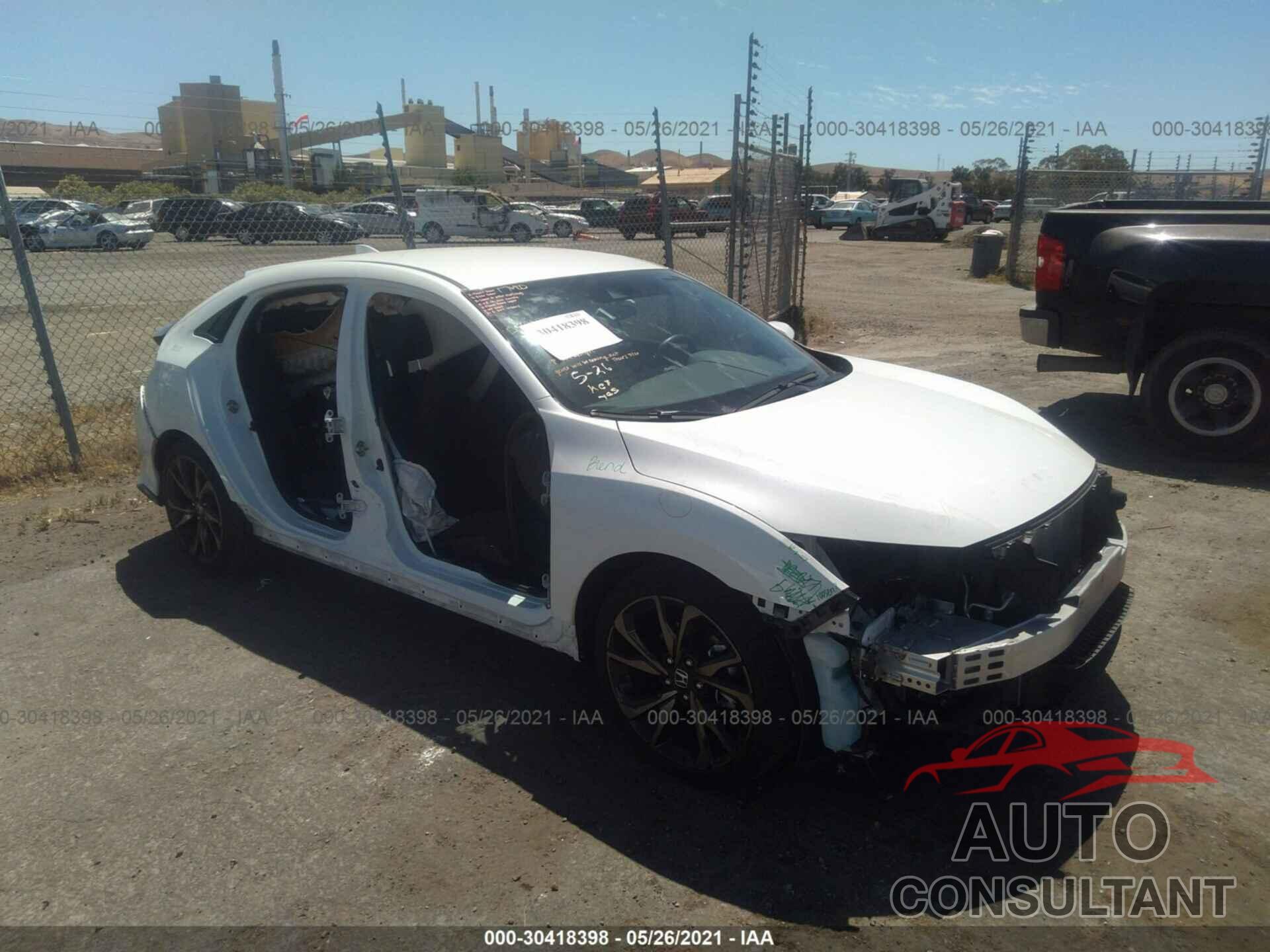 HONDA CIVIC HATCHBACK 2019 - SHHFK7H4XKU414202